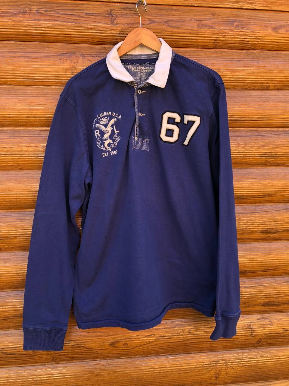 Vintage Lauren Jeans Ralph Lauren Shirt Size US XXL / EU 58 / 5 - 1 Thumbnail