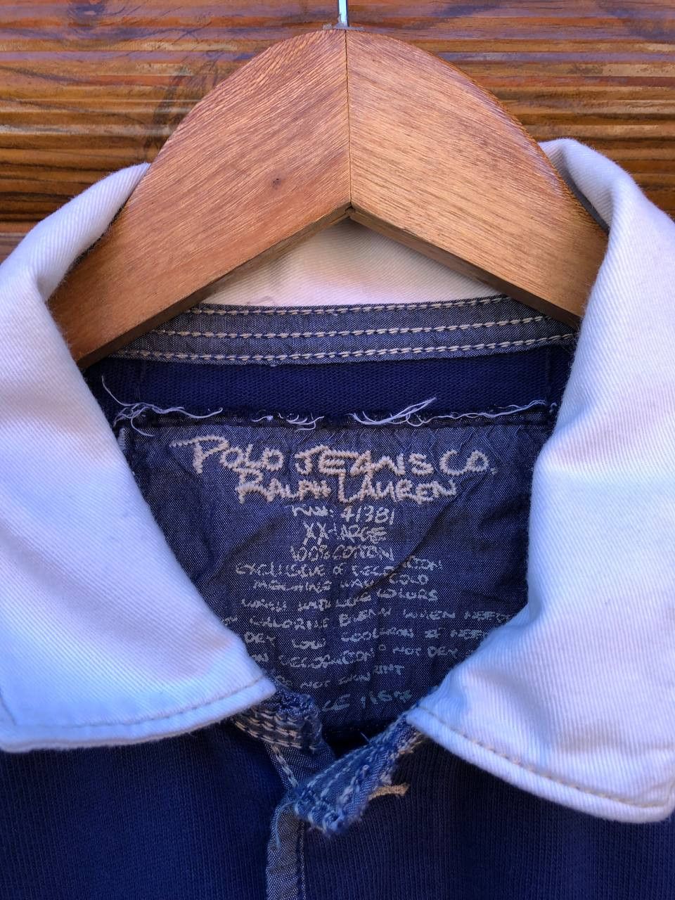 Vintage Lauren Jeans Ralph Lauren Shirt Size US XXL / EU 58 / 5 - 4 Thumbnail