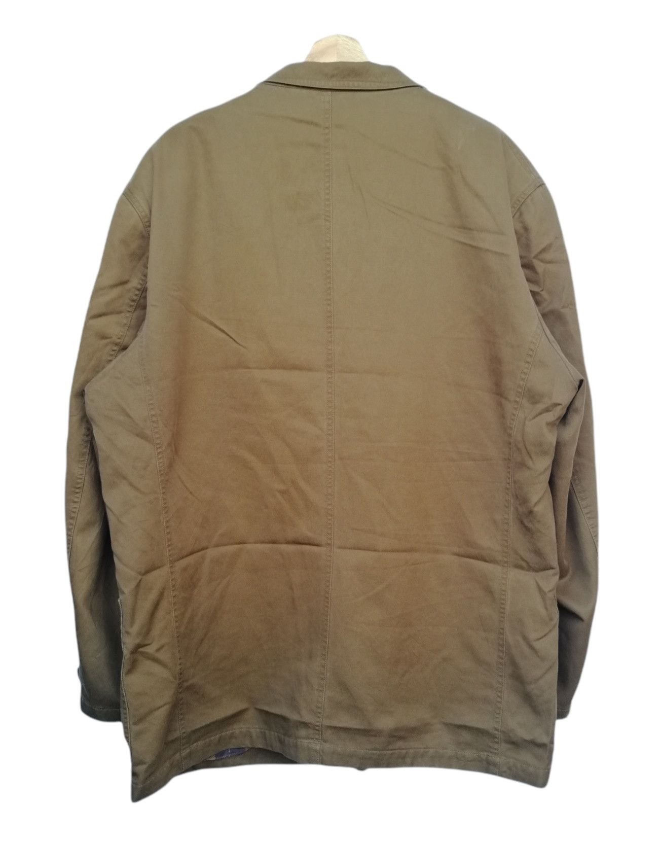 Japanese Brand Vintage Monterey & Carmel Tencel Single Breasted Jacket Size US L / EU 52-54 / 3 - 6 Thumbnail