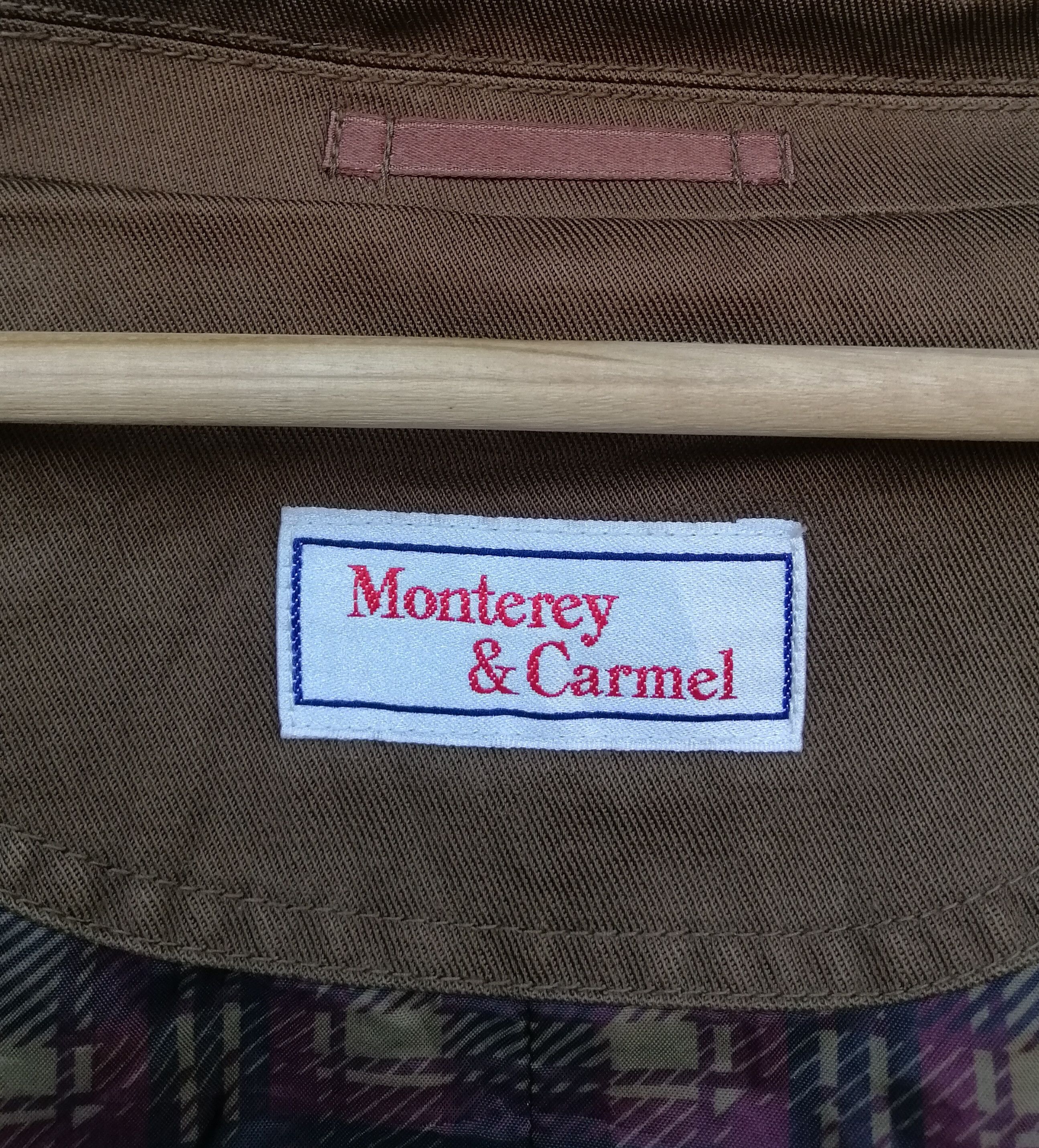 Japanese Brand Vintage Monterey & Carmel Tencel Single Breasted Jacket Size US L / EU 52-54 / 3 - 12 Thumbnail