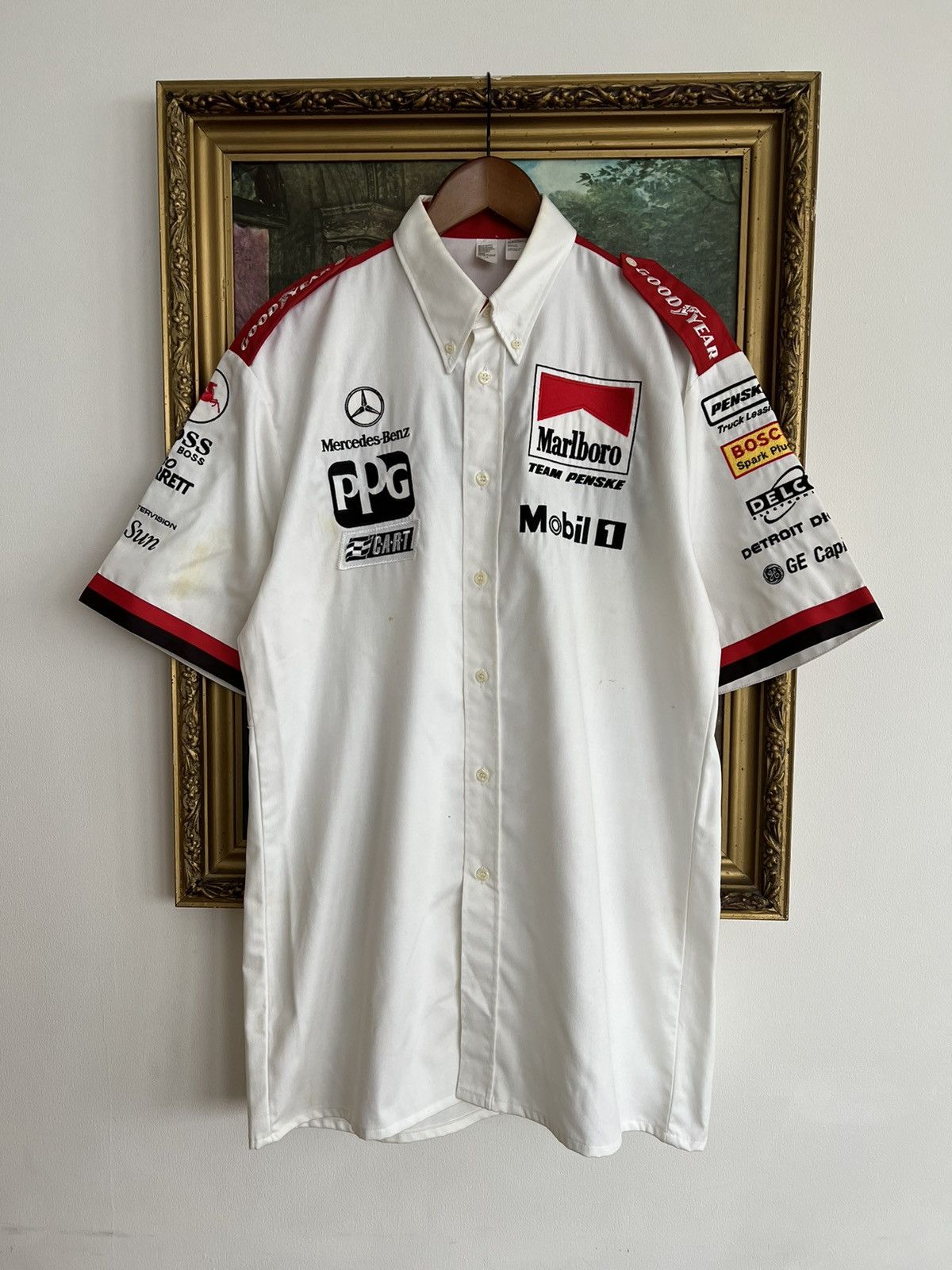 Vintage Vintage Mercedes Benz F1 Formula Uno Marlboro Racing Shirt ...