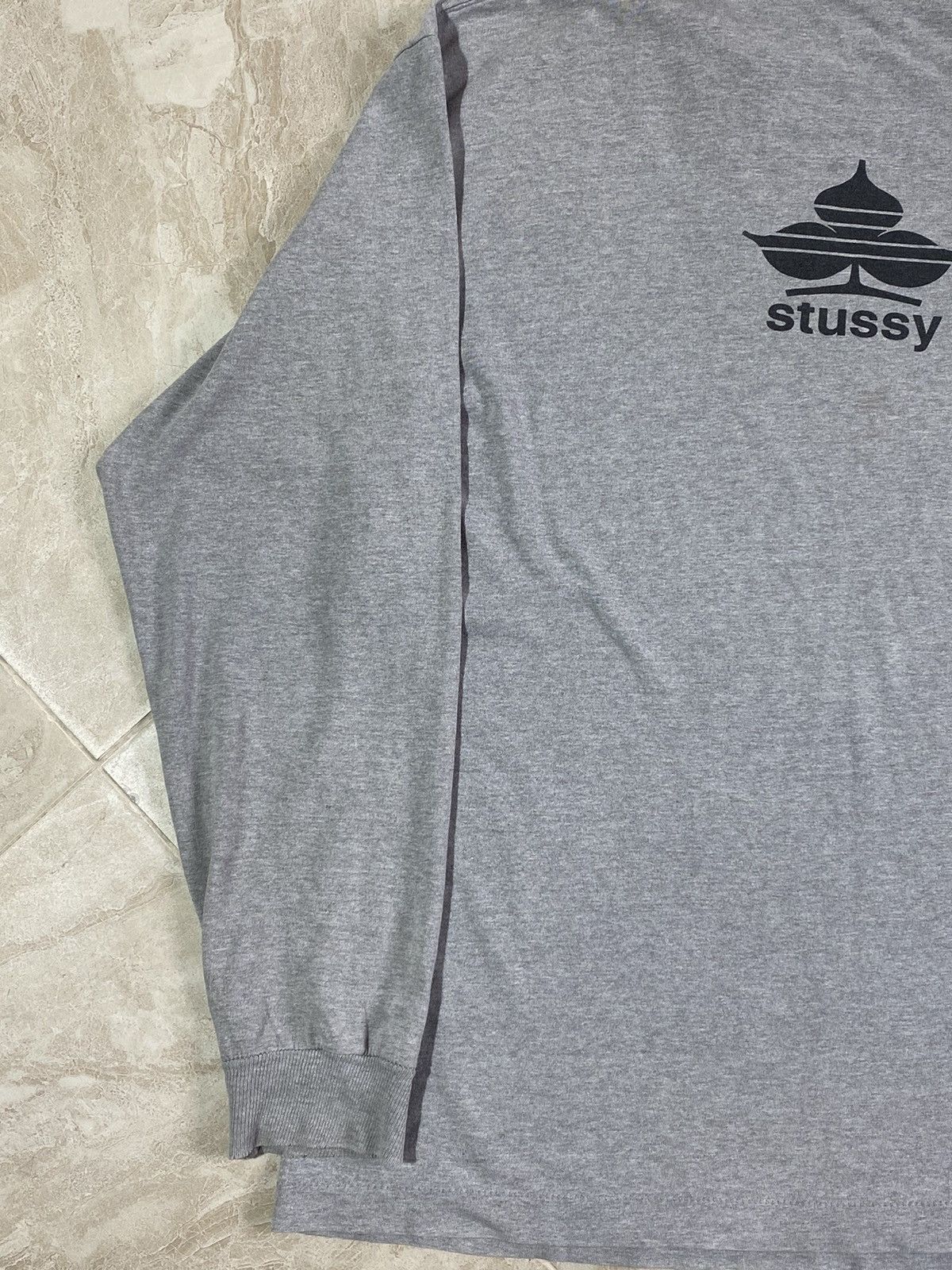 Stussy × Vintage Stussy made in USA vintage 90s distressed long sleeve Size US XL / EU 56 / 4 - 19 Thumbnail