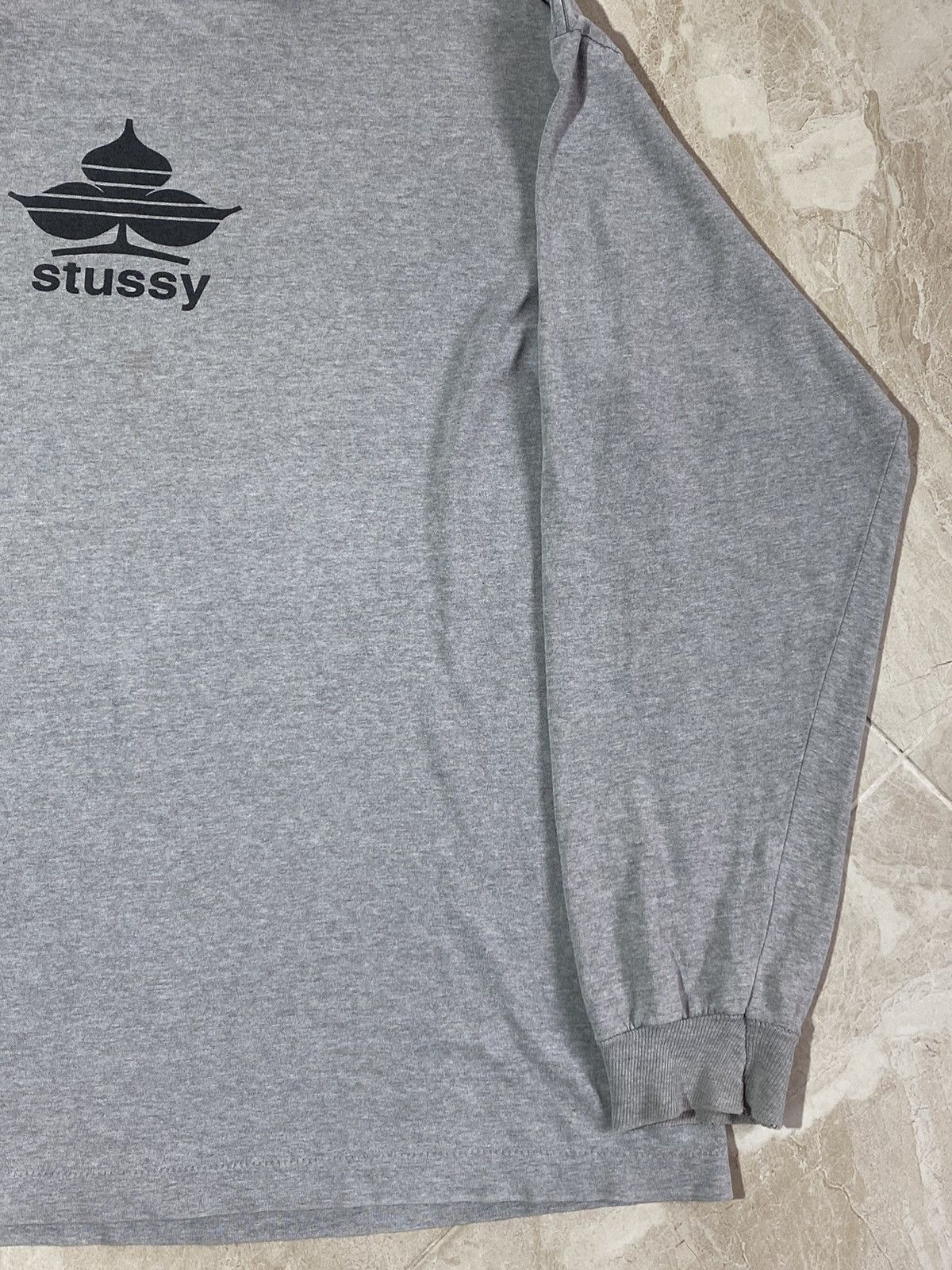 Stussy × Vintage Stussy made in USA vintage 90s distressed long sleeve Size US XL / EU 56 / 4 - 20 Thumbnail