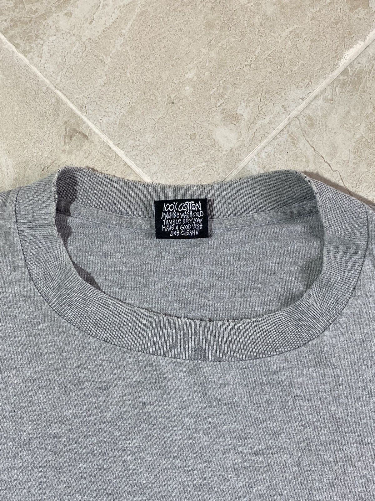 Stussy × Vintage Stussy made in USA vintage 90s distressed long sleeve Size US XL / EU 56 / 4 - 6 Thumbnail