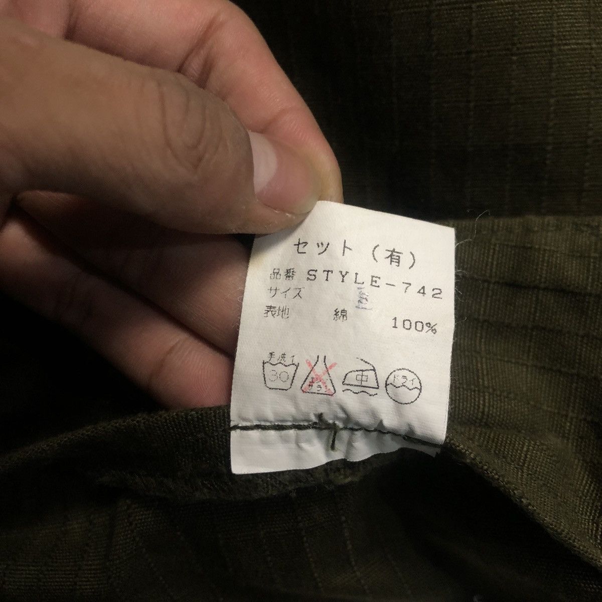 General Research General Research Multi Zipper Fatigue Pants Size US 31 - 7 Thumbnail