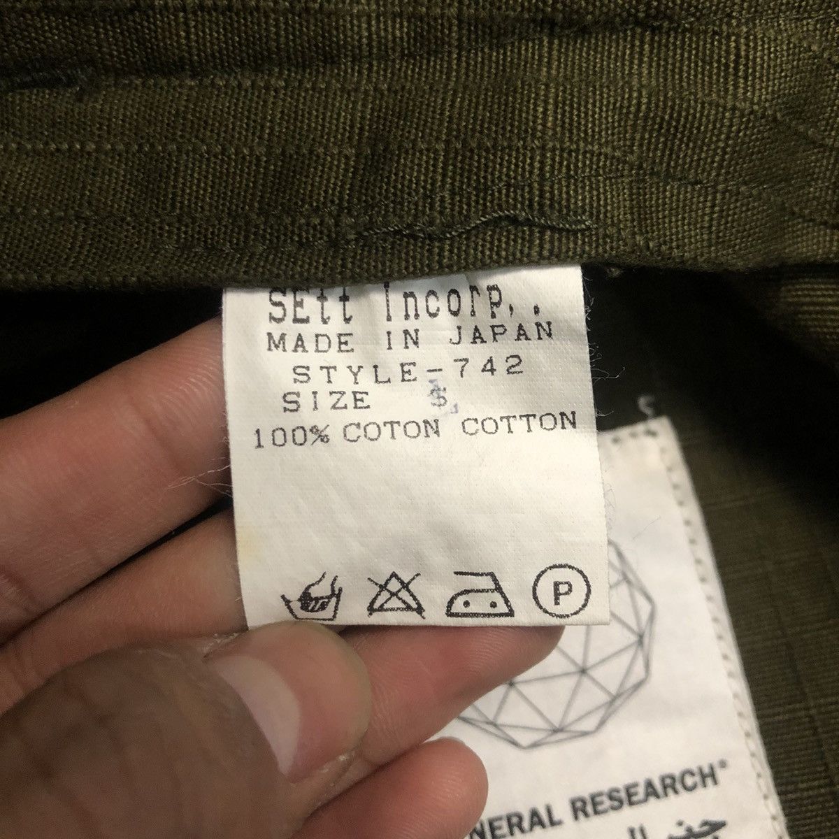 General Research General Research Multi Zipper Fatigue Pants Size US 31 - 6 Thumbnail