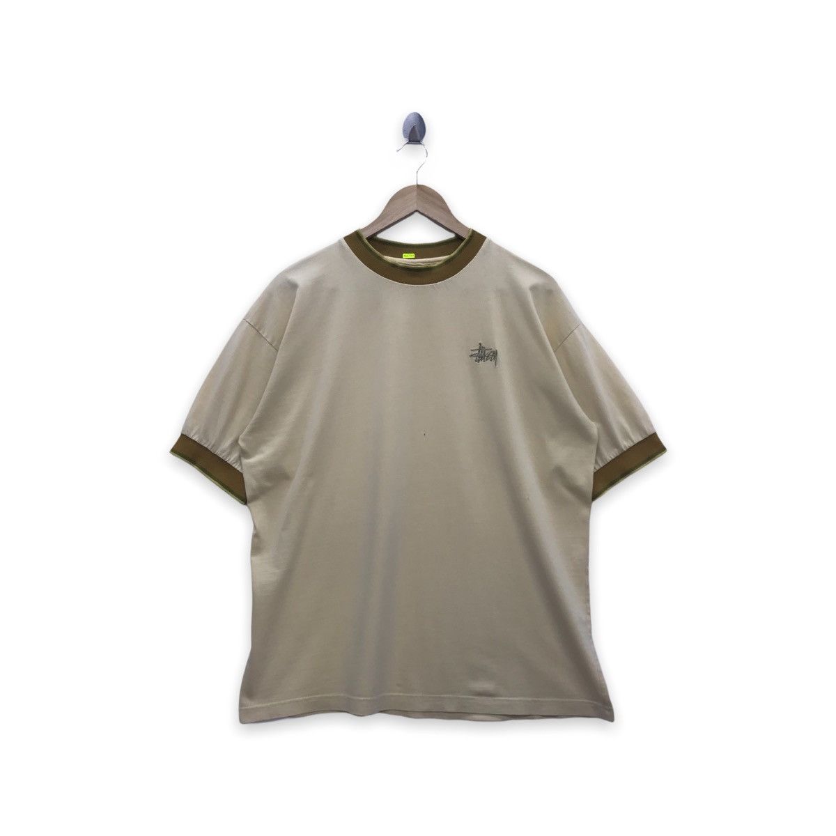 Stussy × Vintage Rare!! Vintage Stussy Small Logo tee Size US L / EU 52-54 / 3 - 1 Thumbnail
