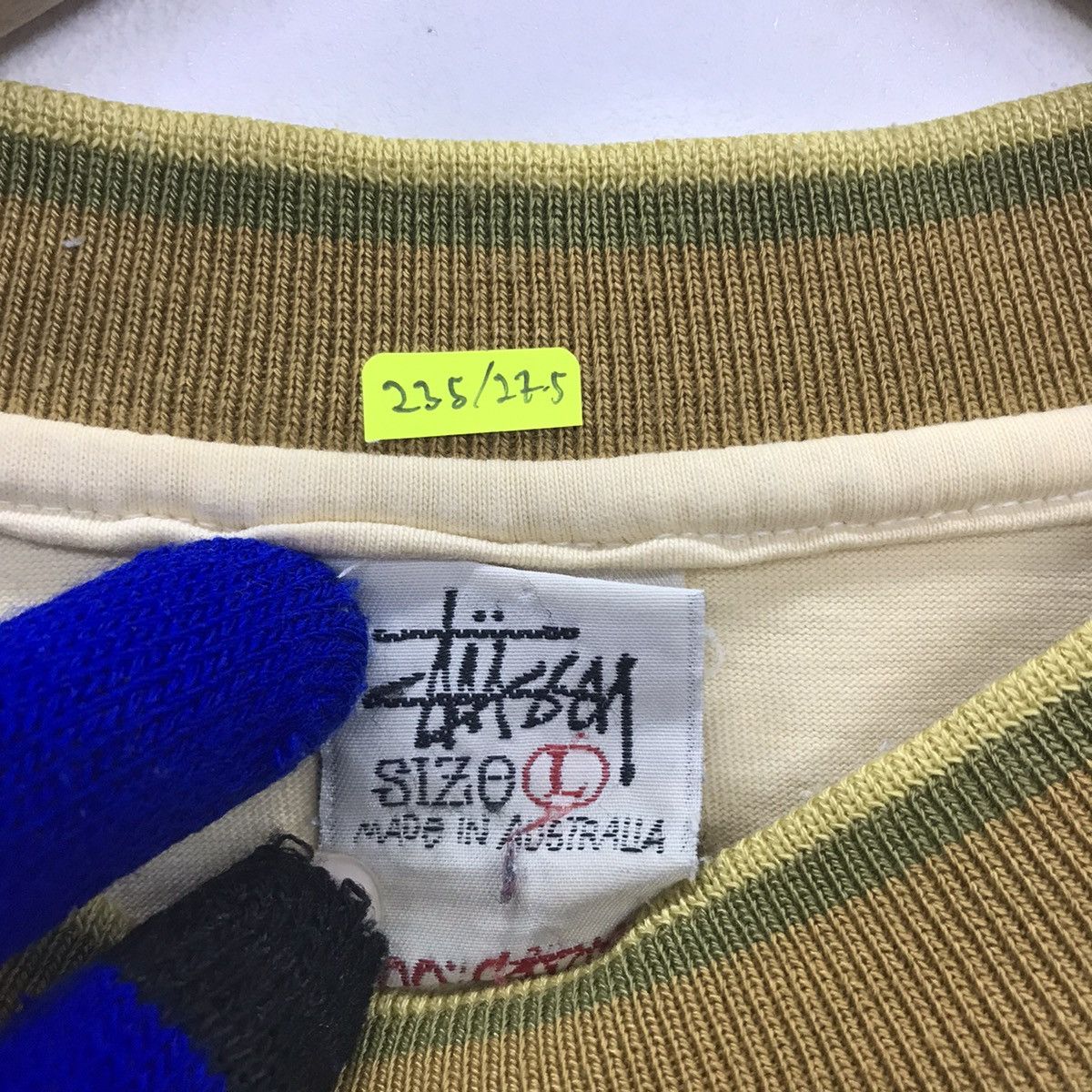 Stussy × Vintage Rare!! Vintage Stussy Small Logo tee Size US L / EU 52-54 / 3 - 11 Thumbnail
