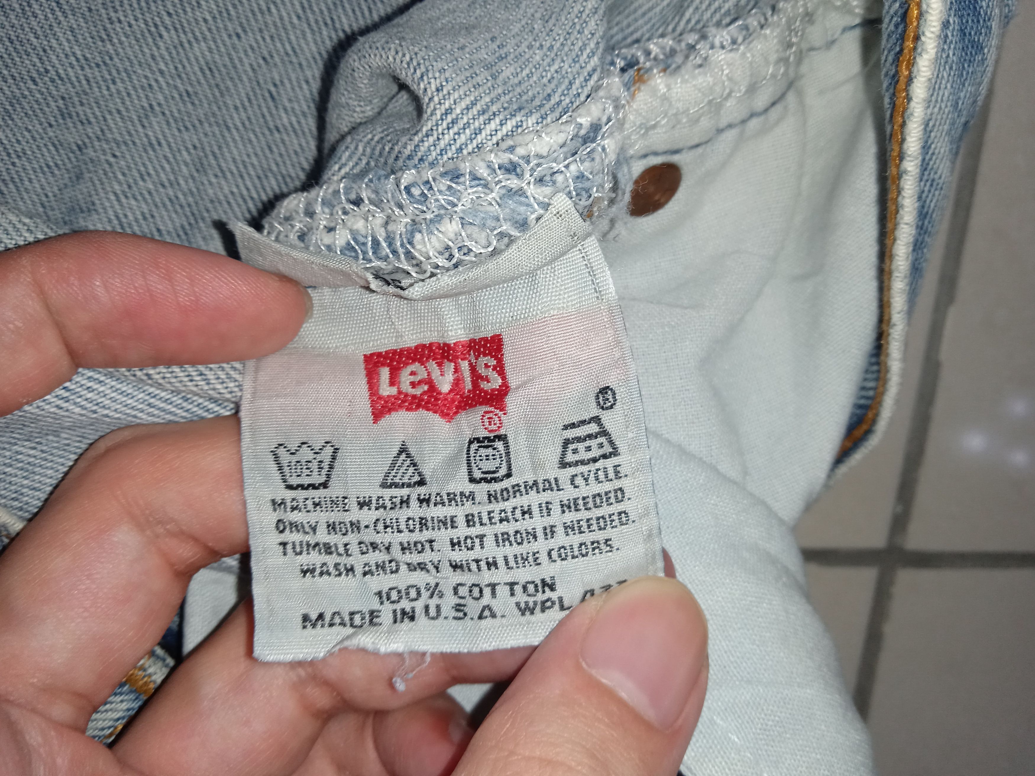 Levi's × Levi's Vintage Clothing Vintage Levi's 501 Distressed Denim Patchwork Size US 30 / EU 46 - 7 Thumbnail