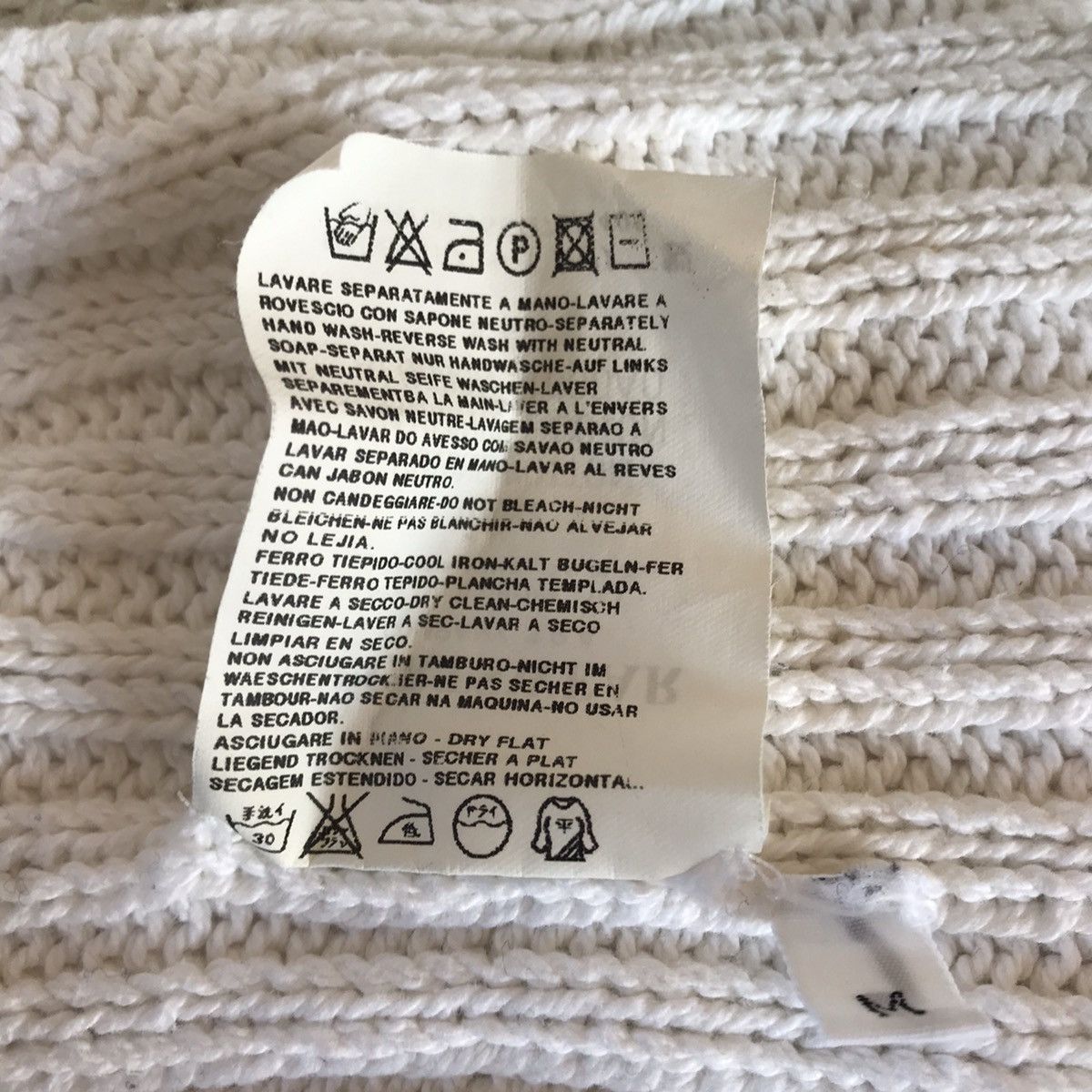 Massimo Osti Stone Island knitted sweater Size US M / EU 48-50 / 2 - 7 Thumbnail