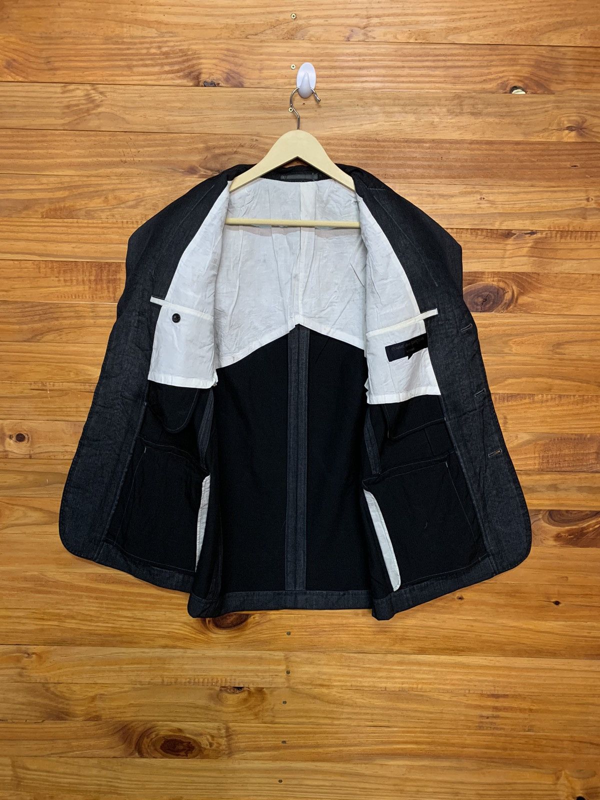 Comme des Garcons Homme Plus Vintage AD1999 CDG HOMME PLUS WOOL COAT Size US M / EU 48-50 / 2 - 7 Thumbnail