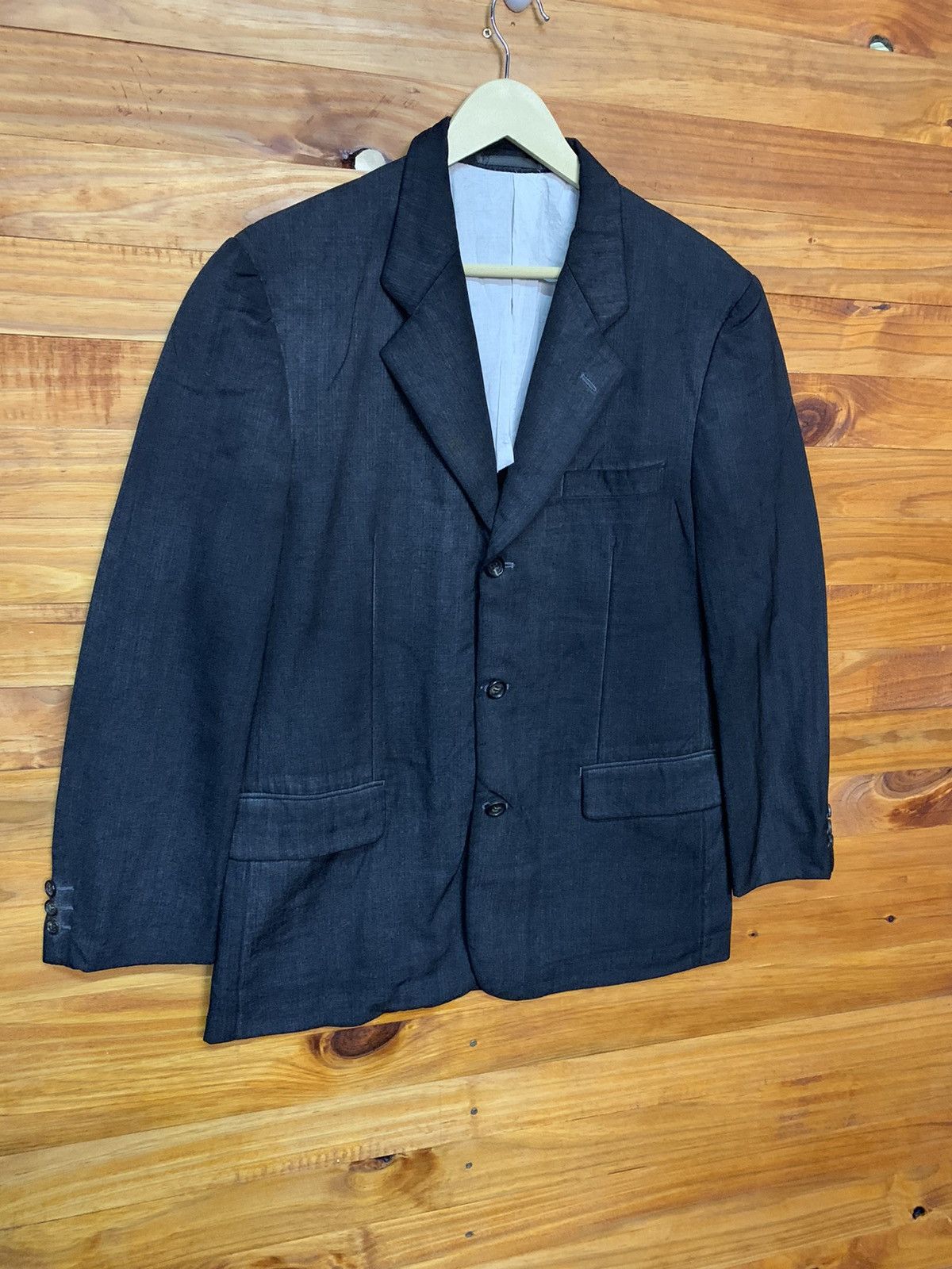 Comme des Garcons Homme Plus Vintage AD1999 CDG HOMME PLUS WOOL COAT Size US M / EU 48-50 / 2 - 2 Thumbnail