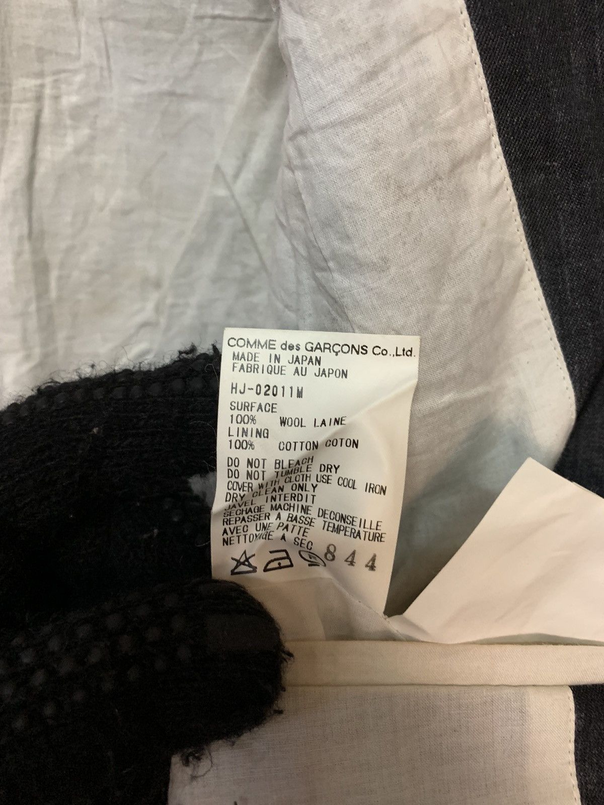 Comme des Garcons Homme Plus Vintage AD1999 CDG HOMME PLUS WOOL COAT Size US M / EU 48-50 / 2 - 9 Thumbnail