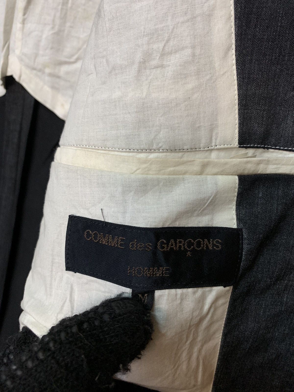 Comme des Garcons Homme Plus Vintage AD1999 CDG HOMME PLUS WOOL COAT Size US M / EU 48-50 / 2 - 8 Thumbnail