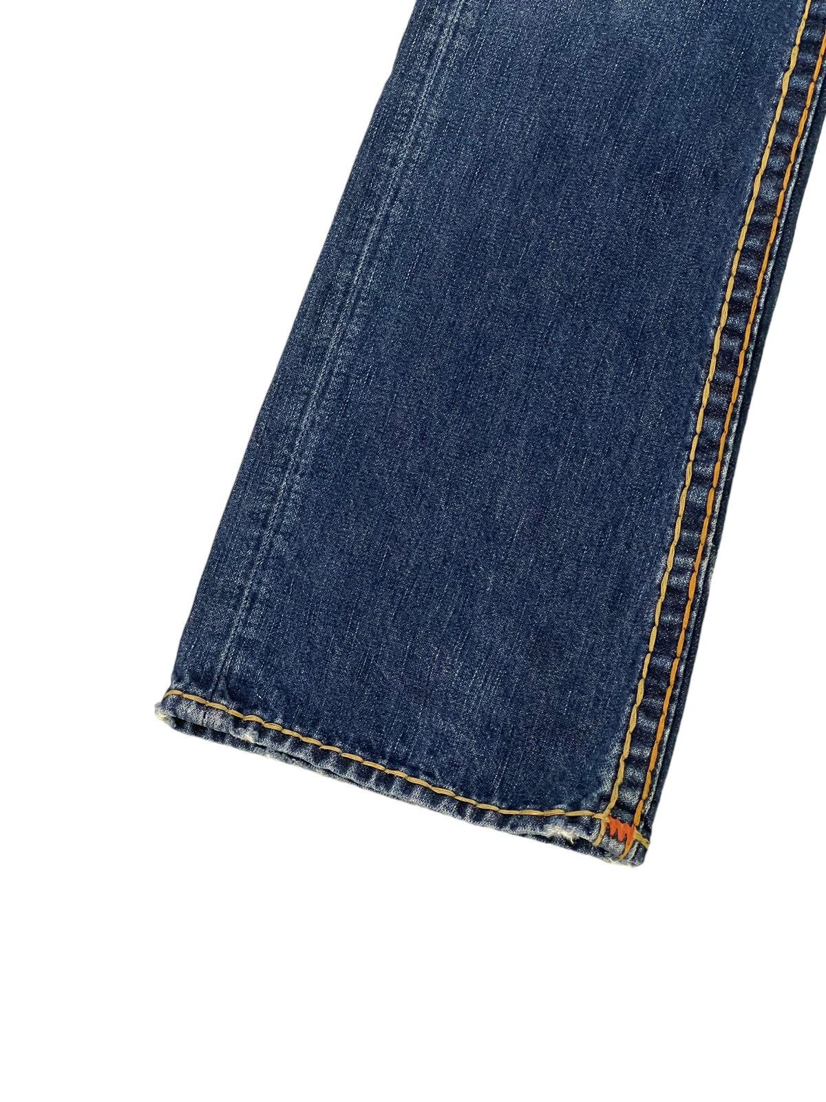 Japanese Brand Flare Jeans True Religion USA Y2K Distress Low Rise 3🟦6 Size US 31 - 5 Thumbnail