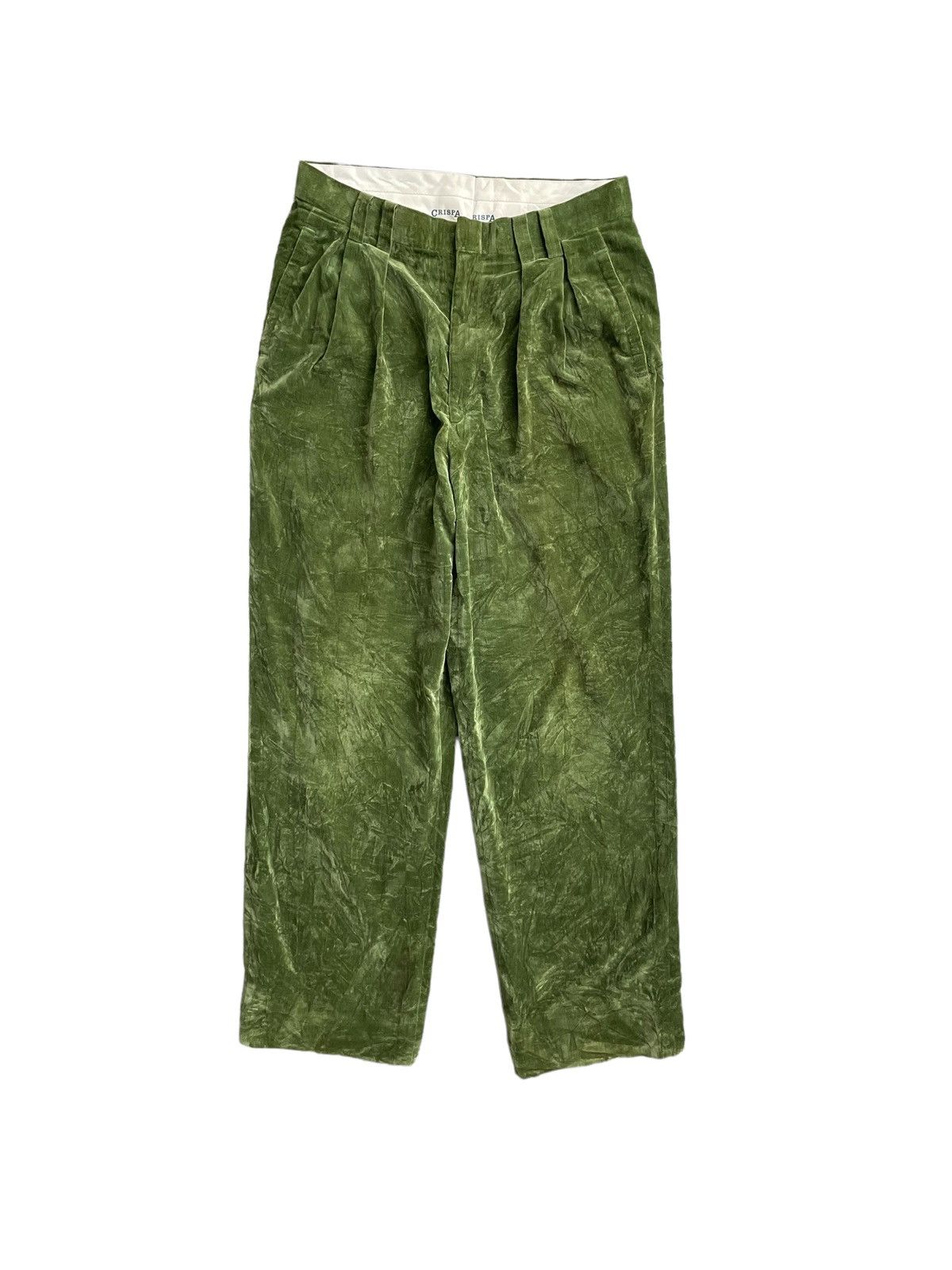 Japanese Brand Japanese Brand Crispa Company Streetstyle Velvet Pants Size US 29 - 2 Thumbnail