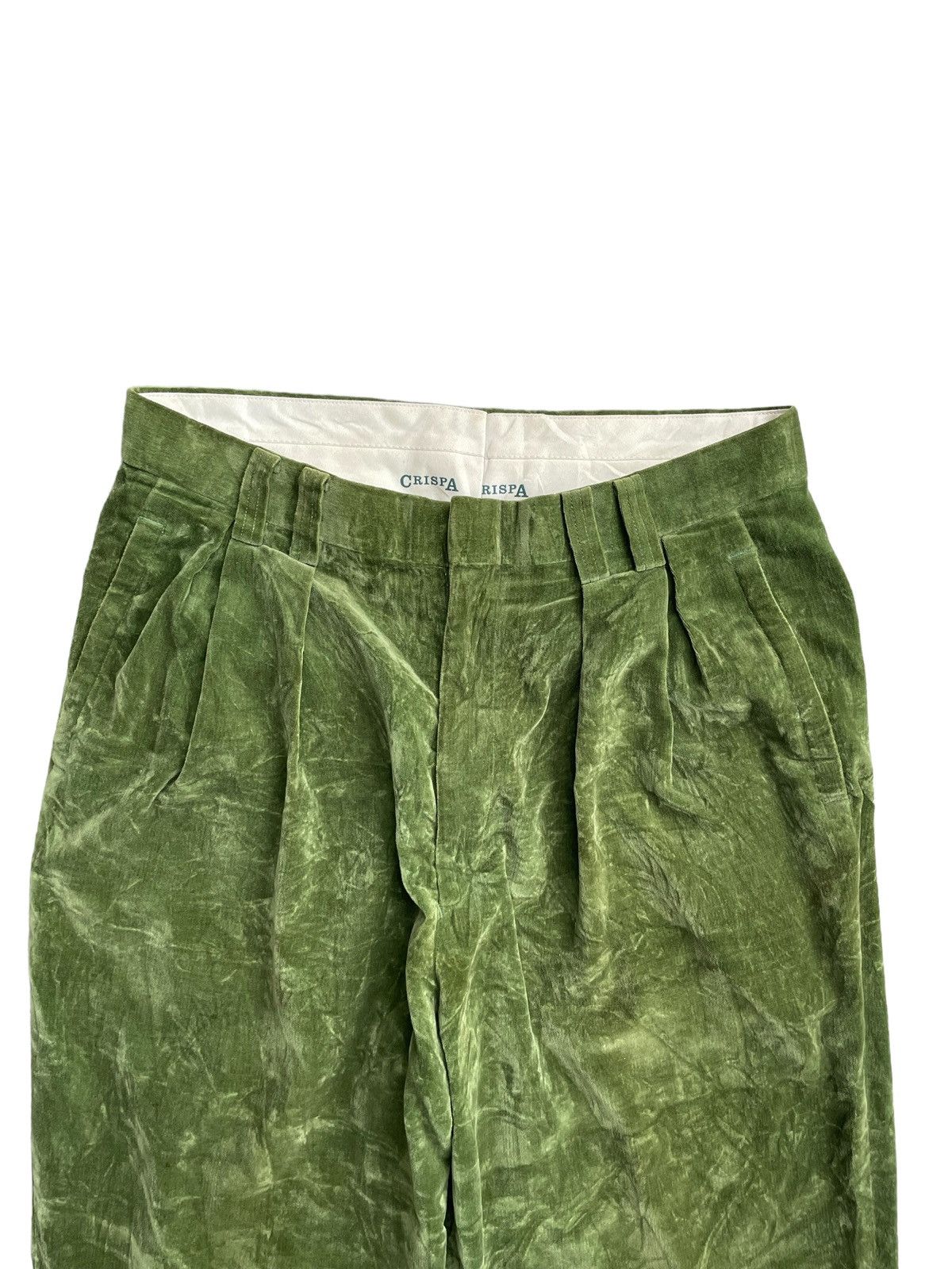 Japanese Brand Japanese Brand Crispa Company Streetstyle Velvet Pants Size US 29 - 3 Thumbnail