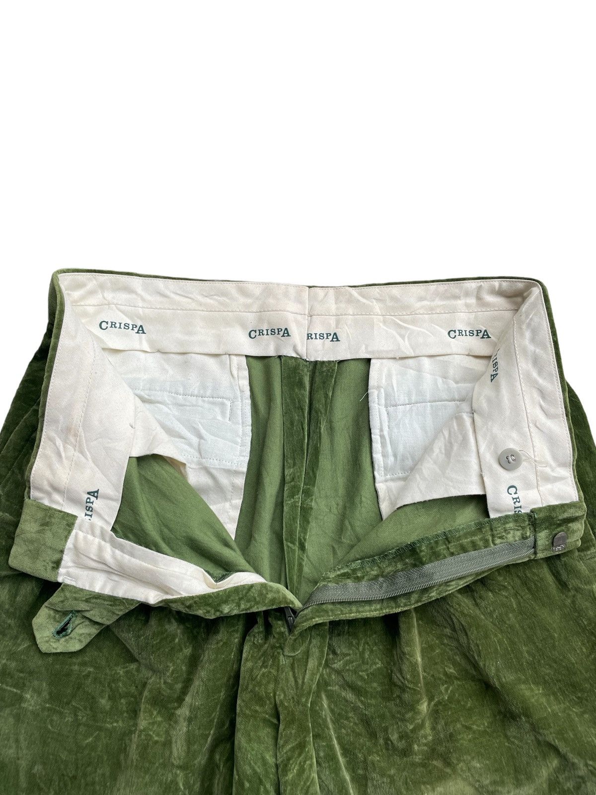 Japanese Brand Japanese Brand Crispa Company Streetstyle Velvet Pants Size US 29 - 15 Thumbnail