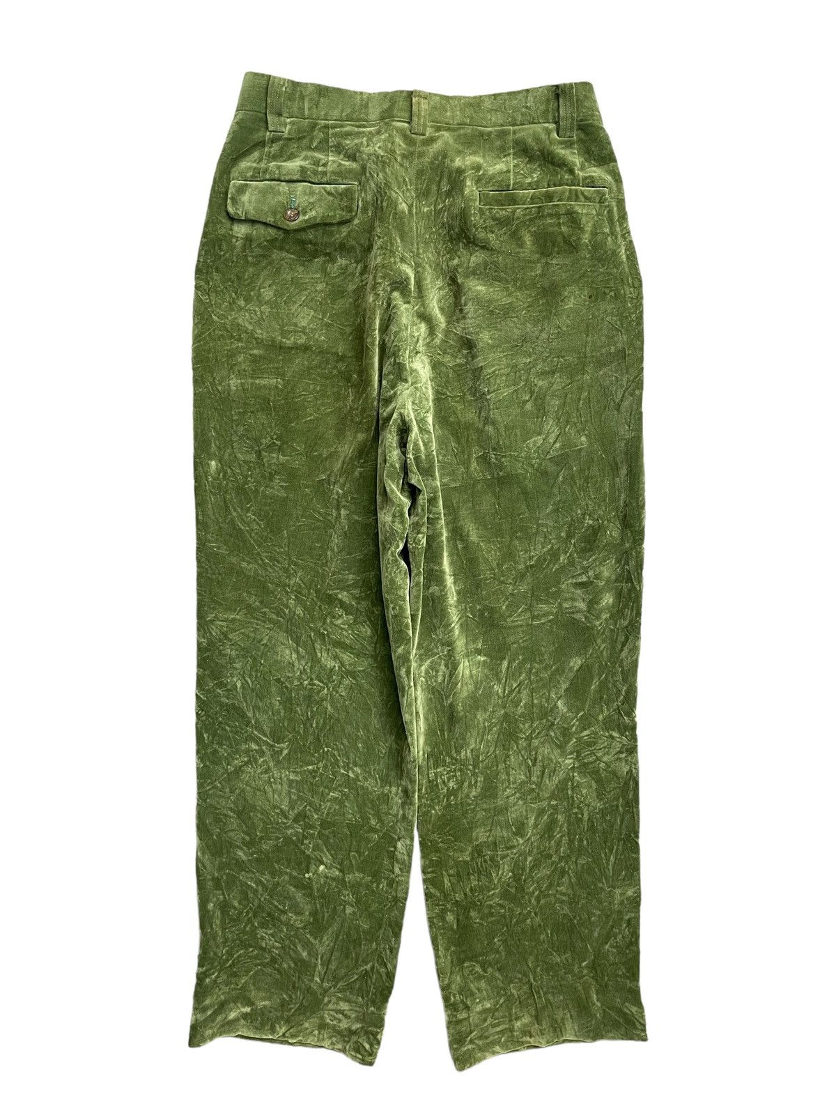 Japanese Brand Japanese Brand Crispa Company Streetstyle Velvet Pants Size US 29 - 7 Thumbnail