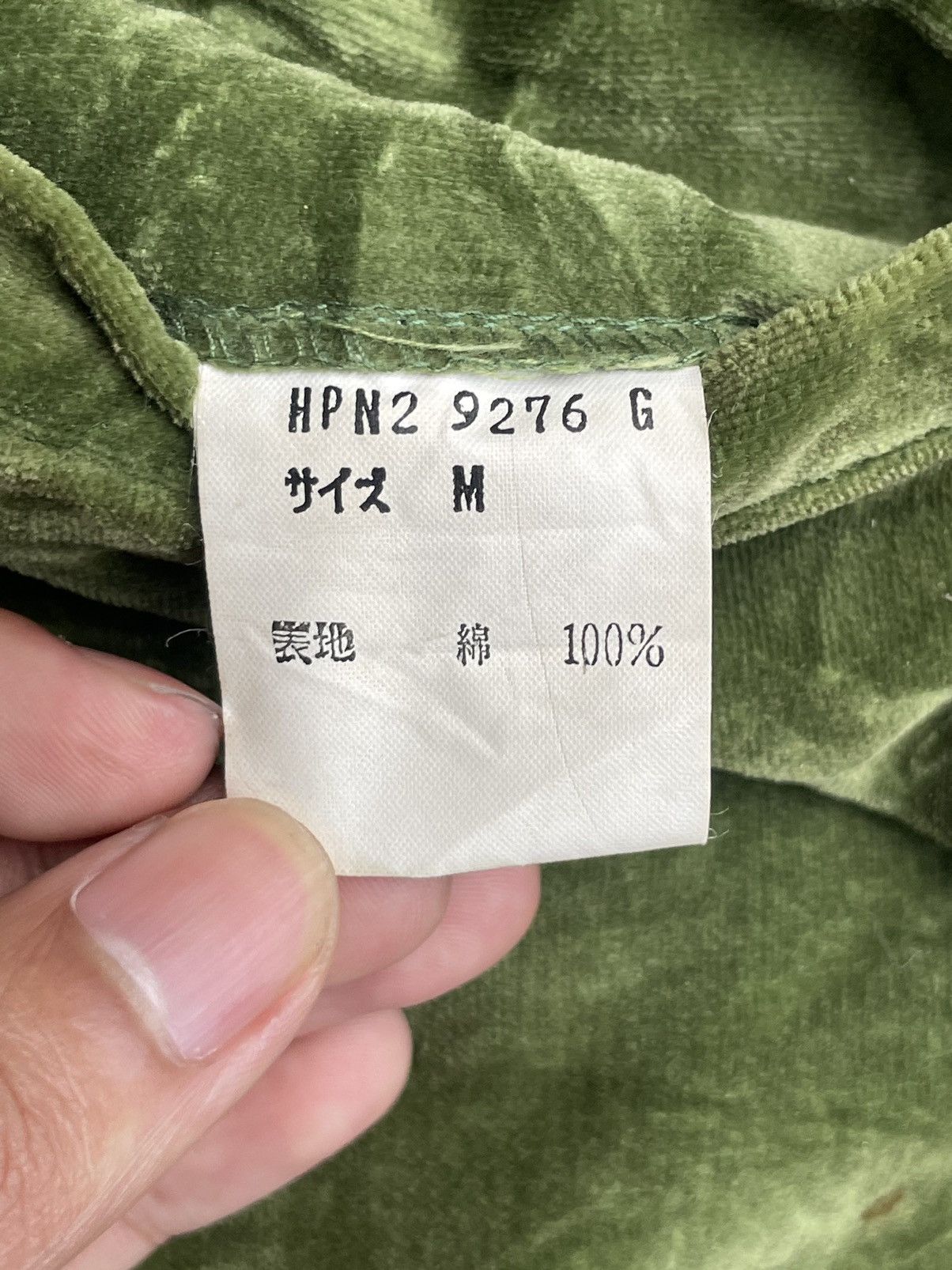 Japanese Brand Japanese Brand Crispa Company Streetstyle Velvet Pants Size US 29 - 17 Thumbnail