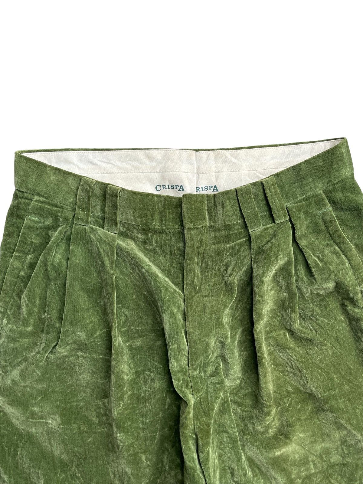 Japanese Brand Japanese Brand Crispa Company Streetstyle Velvet Pants Size US 29 - 4 Thumbnail