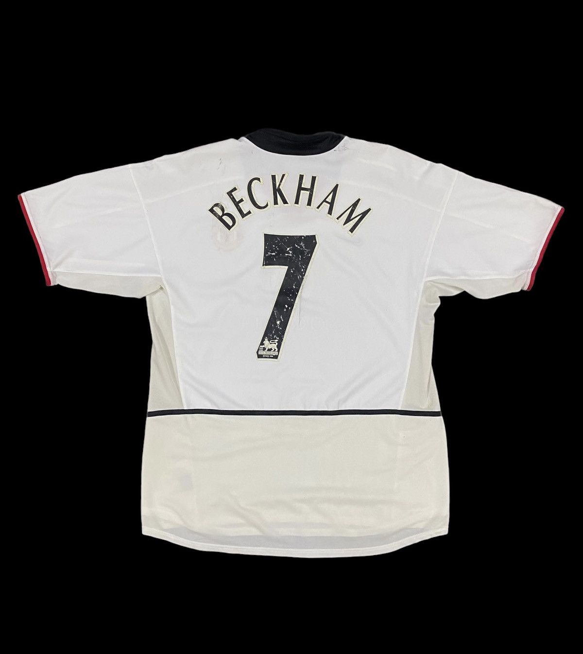 David Beckham × Manchester United × Vintage Vtg?02-03 Man U Away 