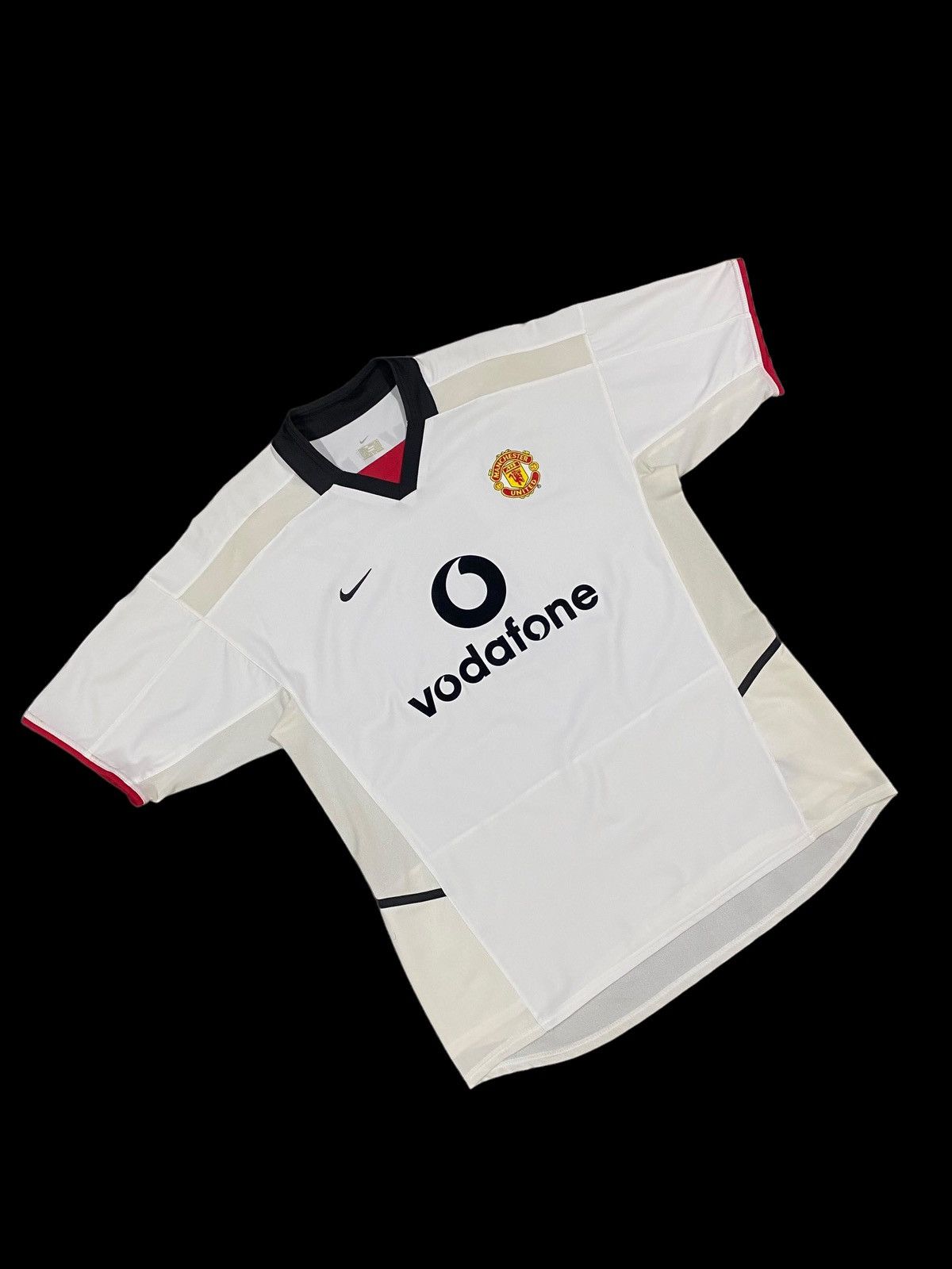 David Beckham Vtg🔥02-03 Man U Away Kit Jersey Name Set David Beckham#7 Size US L / EU 52-54 / 3 - 3 Thumbnail