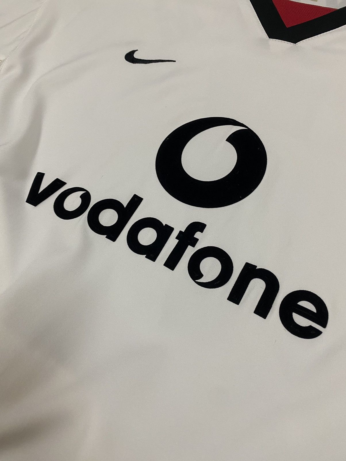David Beckham Vtg🔥02-03 Man U Away Kit Jersey Name Set David Beckham#7 Size US L / EU 52-54 / 3 - 13 Thumbnail