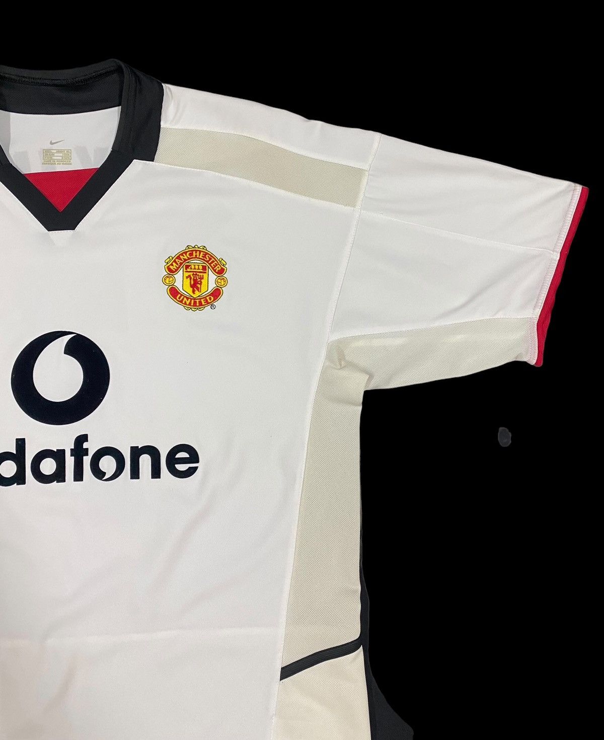 David Beckham Vtg🔥02-03 Man U Away Kit Jersey Name Set David Beckham#7 Size US L / EU 52-54 / 3 - 6 Thumbnail