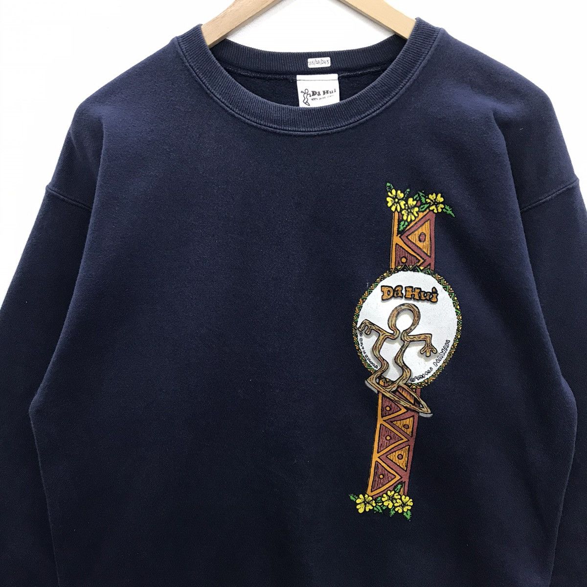 Vintage Rare!! Vintage Da Hui Hawaii Surfing Sweatshirts Size US M / EU 48-50 / 2 - 2 Thumbnail