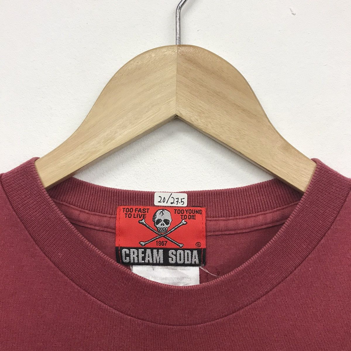 Japanese Brand × Seditionaries × Vintage Rare!! Vintage CREAM SODA pink dragon tee Size US M / EU 48-50 / 2 - 4 Thumbnail