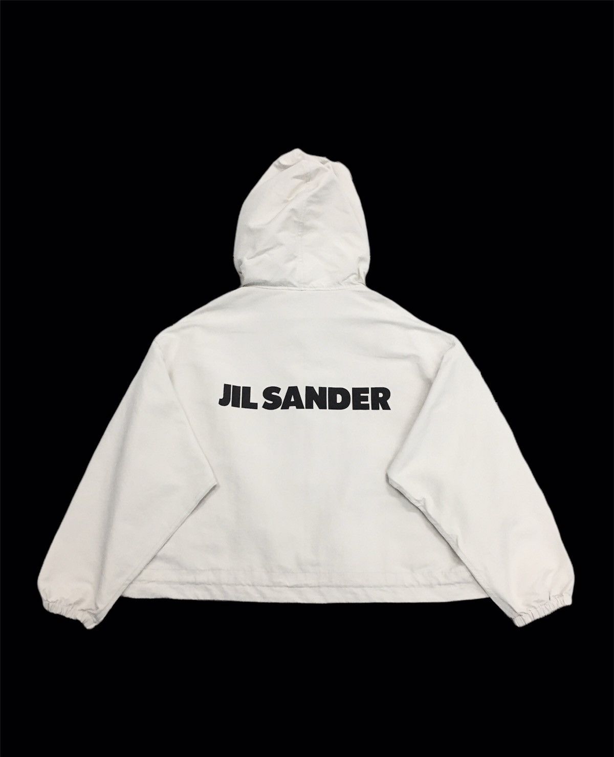 Jil Sander AW2018 Water Resistant Relaxed Logo Hooded Jacket Size US M / EU 48-50 / 2 - 6 Thumbnail