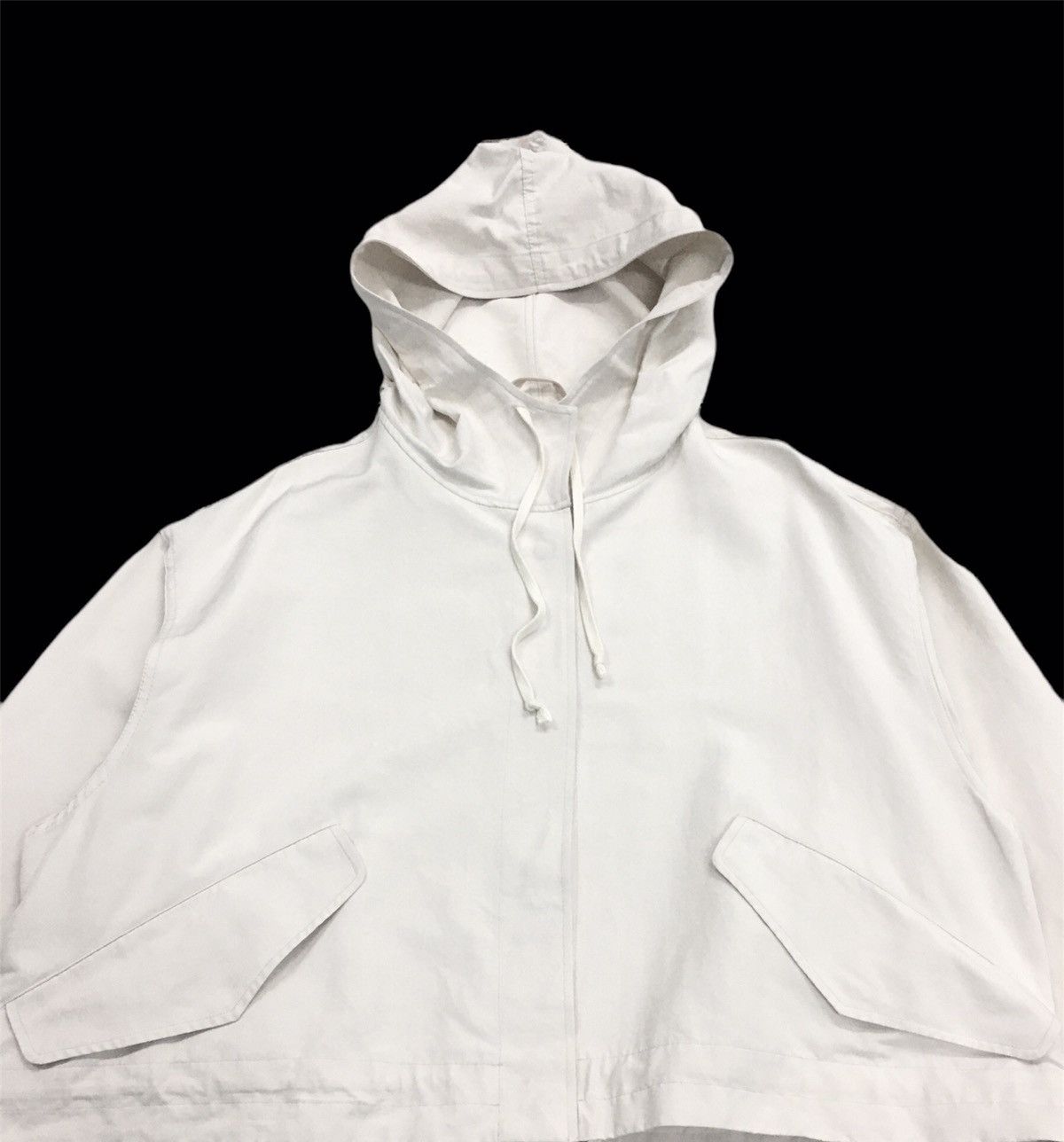 Jil Sander AW2018 Water Resistant Relaxed Logo Hooded Jacket Size US M / EU 48-50 / 2 - 4 Thumbnail