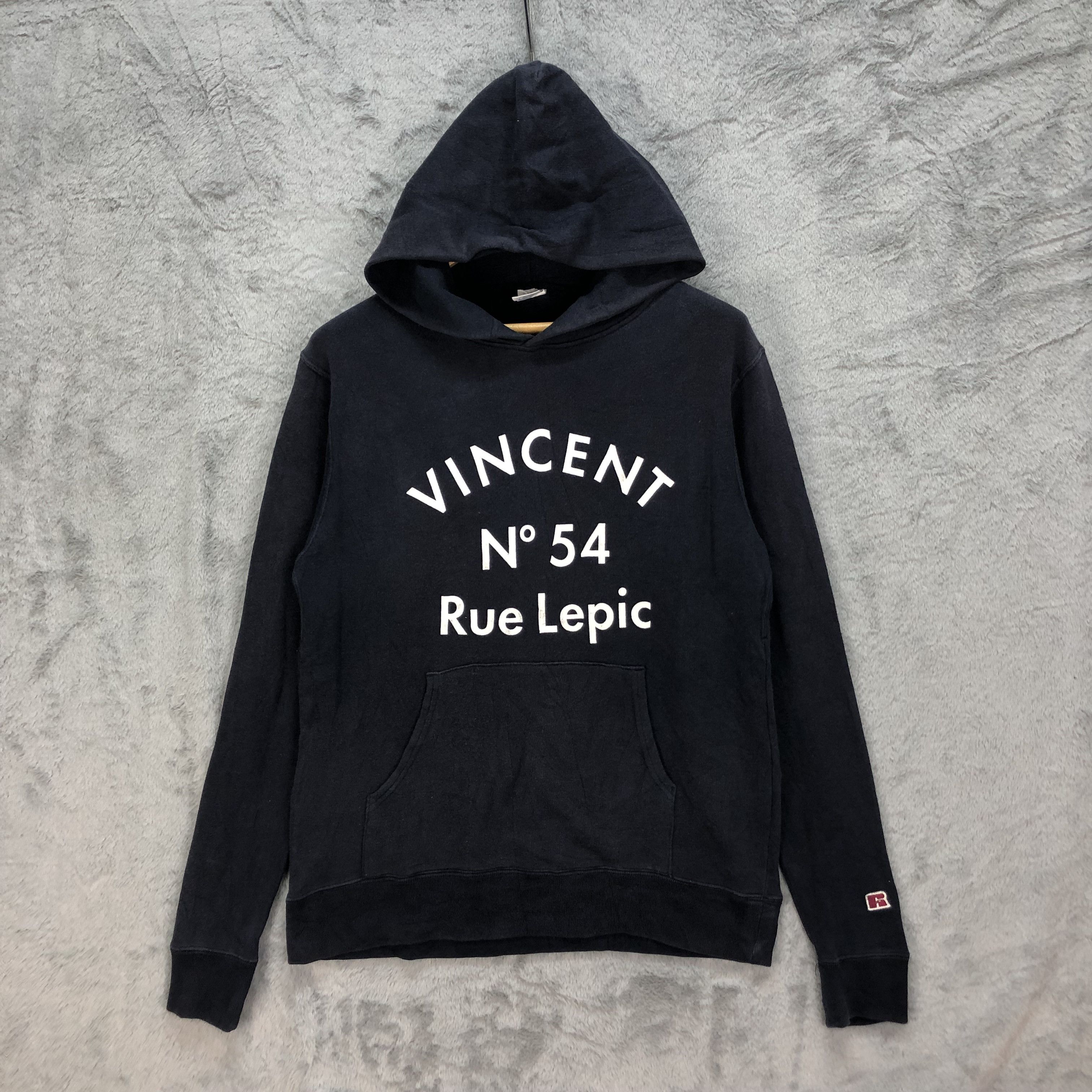 Russell Athletic VINCENT N 54 RUE LEPIC RUSSELL PULLOVER HOODIES #5258-178 Size M / US 6-8 / IT 42-44 - 1 Thumbnail