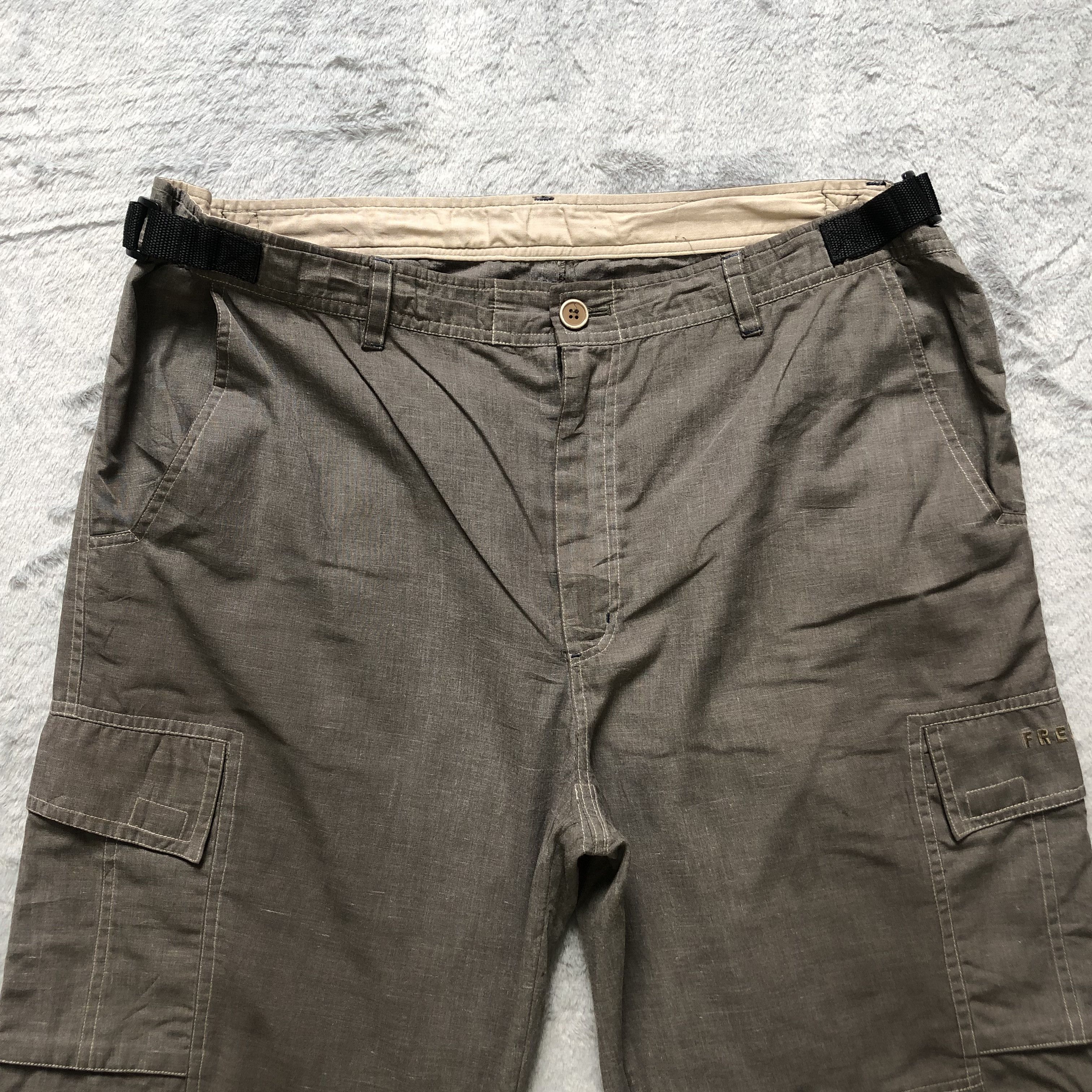 Japanese Brand UMBRO FREEKLY 8 POCKET CARGO PANTS #6924-97 Size US 40 / EU 56 - 2 Thumbnail