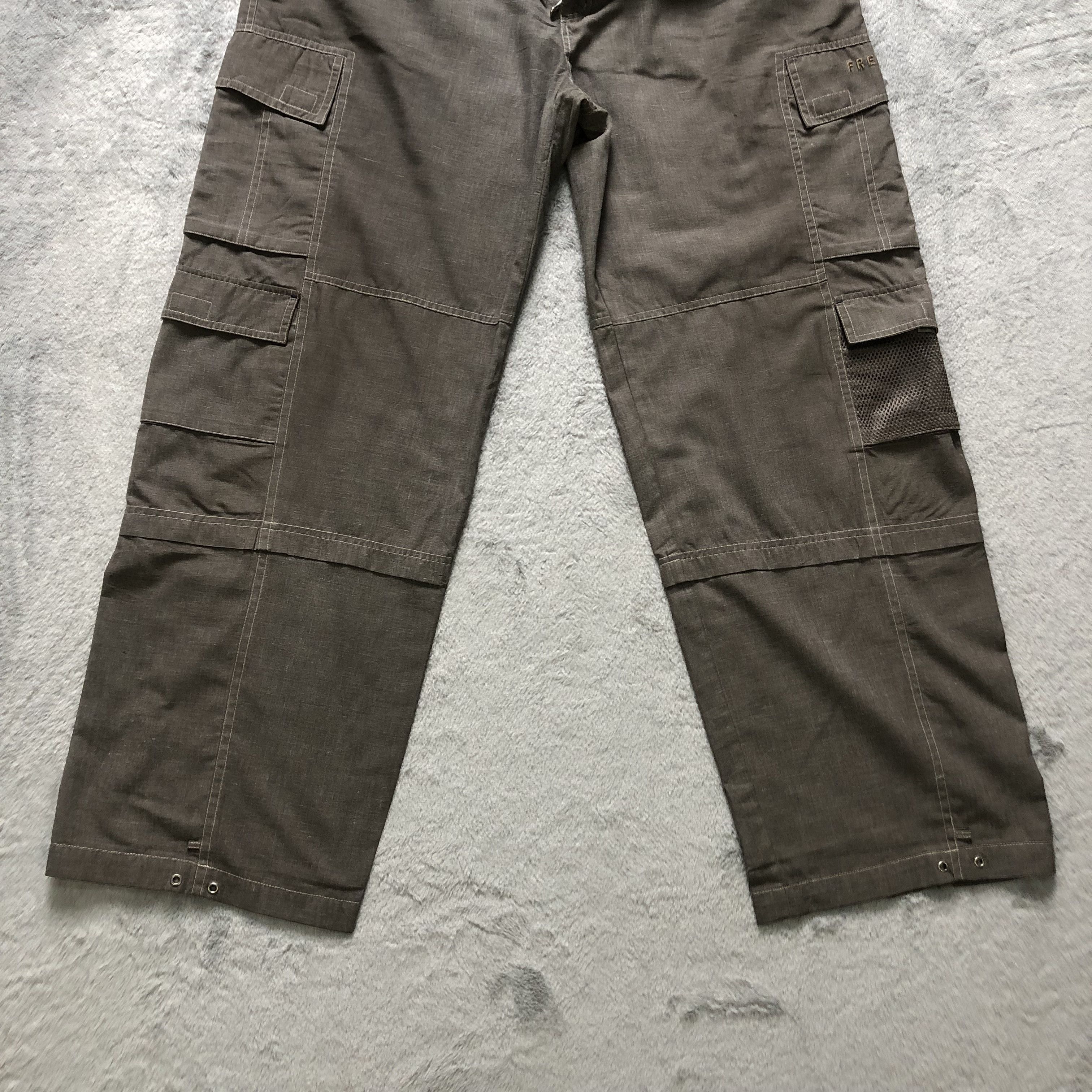 Japanese Brand UMBRO FREEKLY 8 POCKET CARGO PANTS #6924-97 Size US 40 / EU 56 - 6 Thumbnail