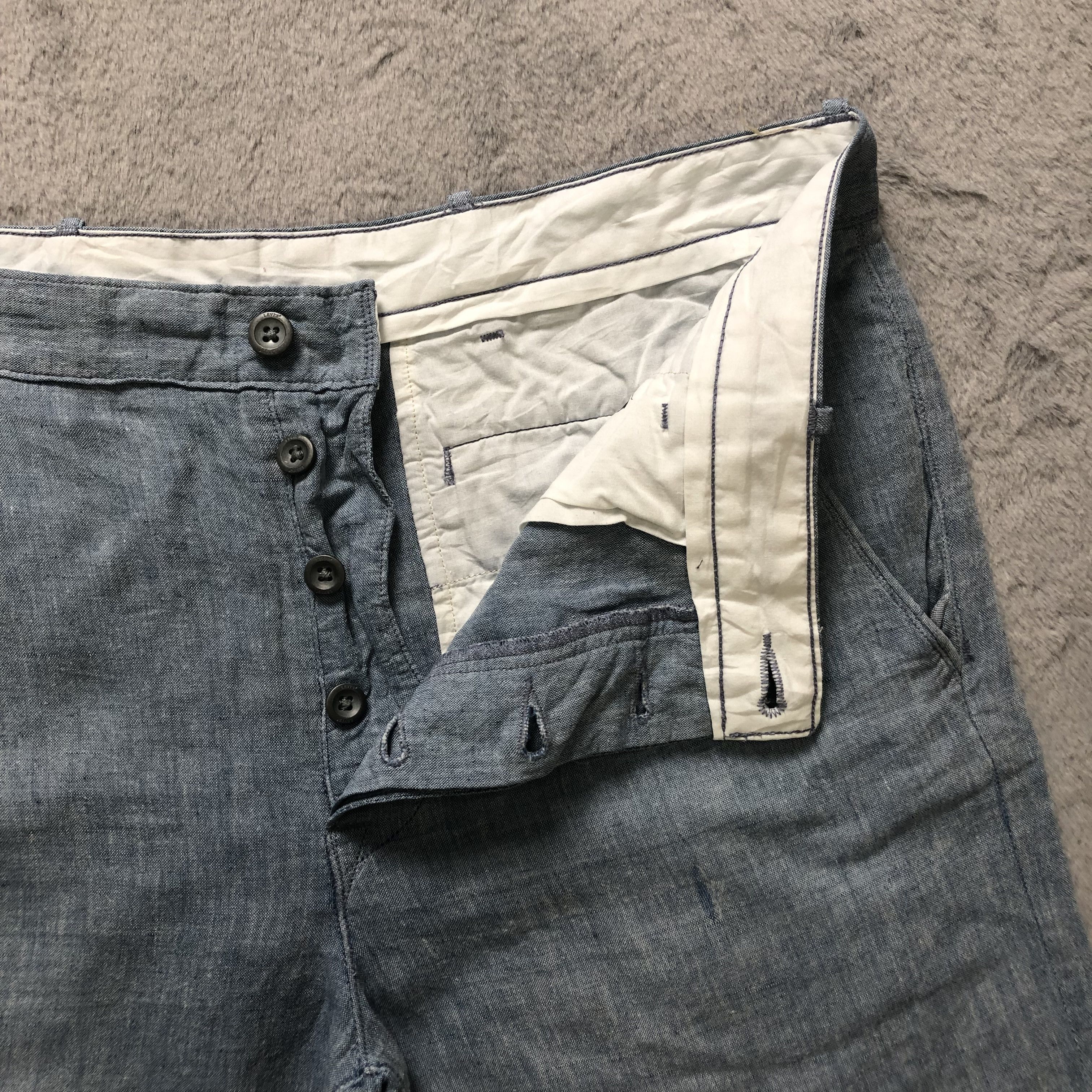 Levi's LEVIS GRAY SHORTS PANT #6935-97 Size US 34 / EU 50 - 5 Thumbnail