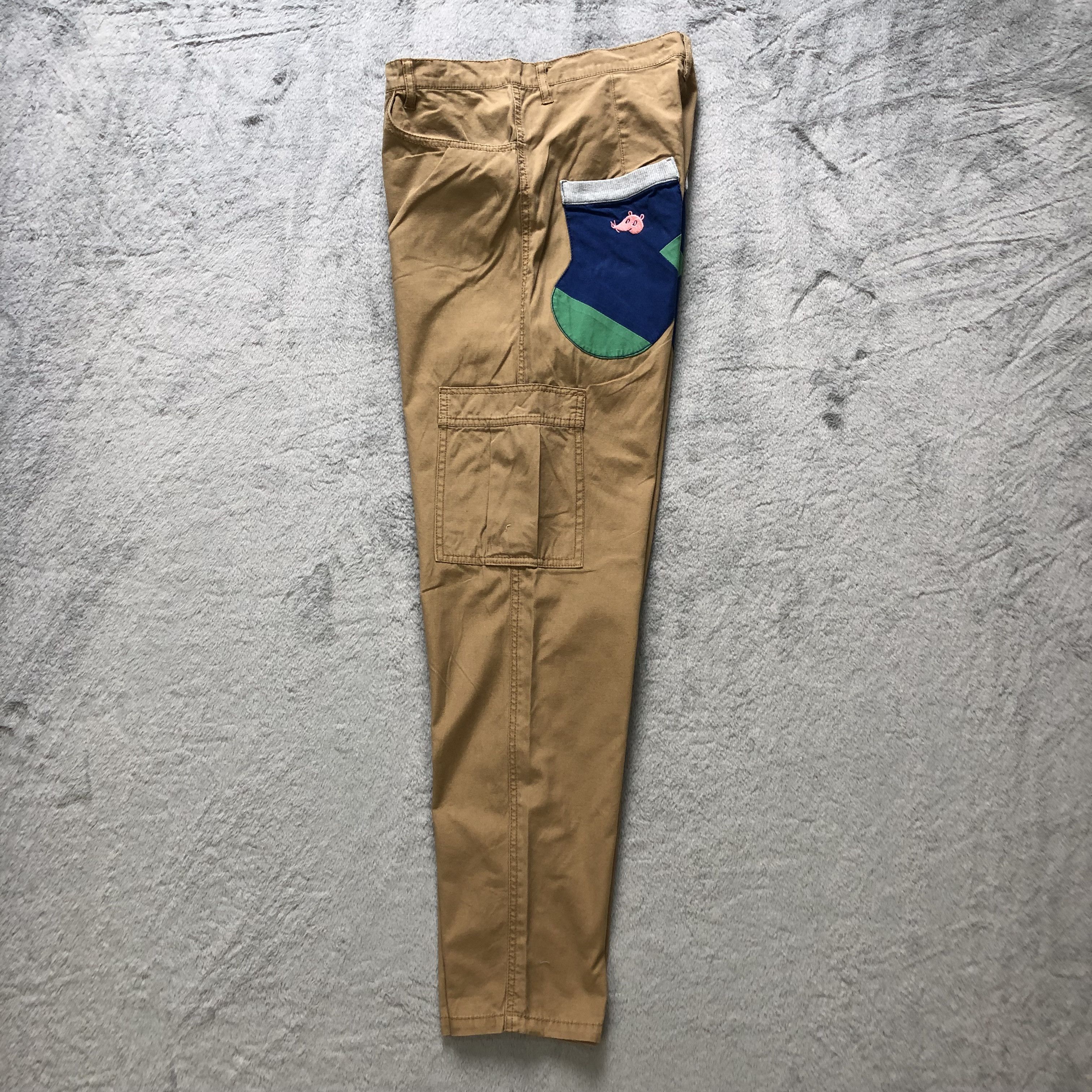 Issey Miyake NE-NET 5 POCKET CARGO PANTS NICE DESIGN #6927-97 Size US 31 - 11 Thumbnail