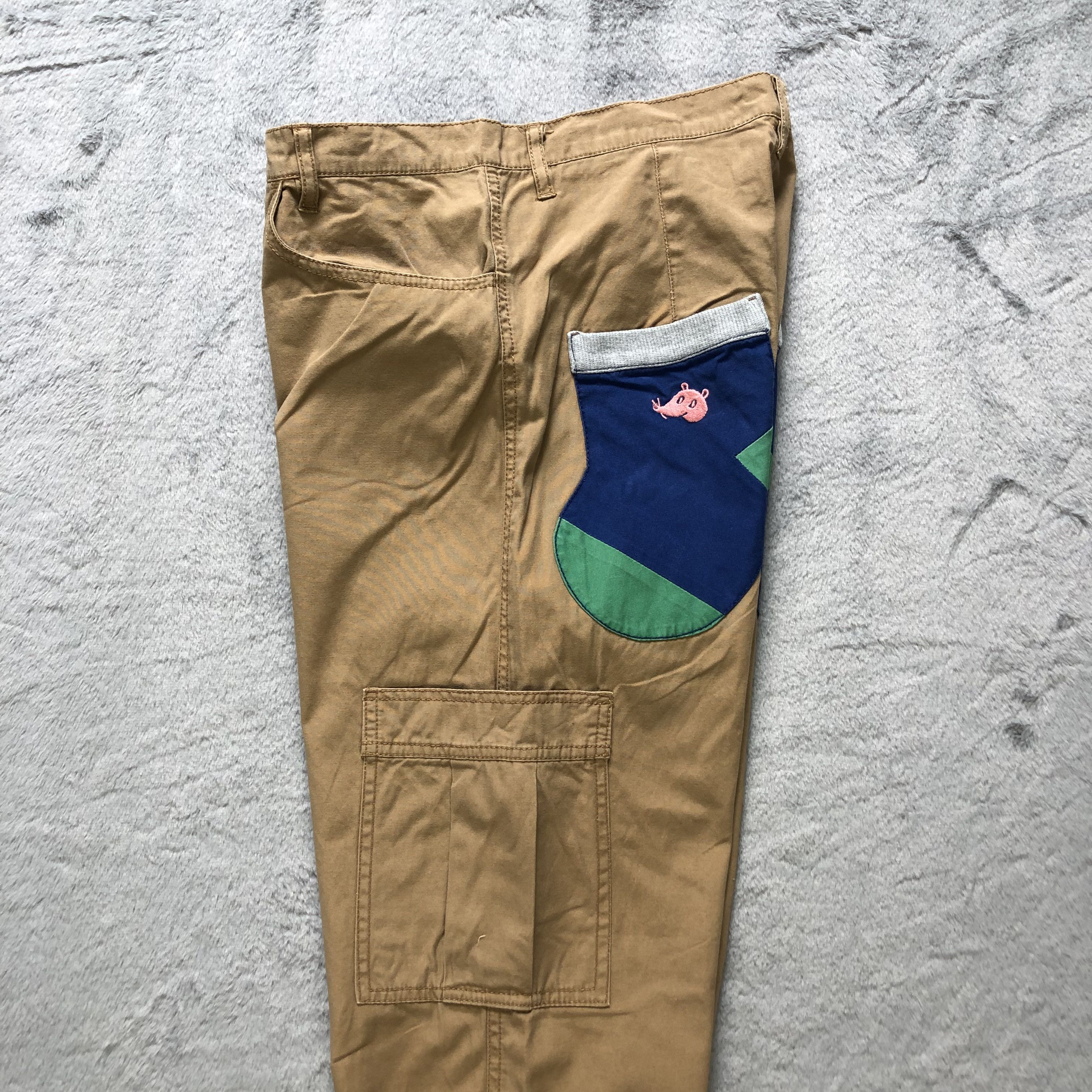 Issey Miyake NE-NET 5 POCKET CARGO PANTS NICE DESIGN #6927-97 Size US 31 - 12 Thumbnail