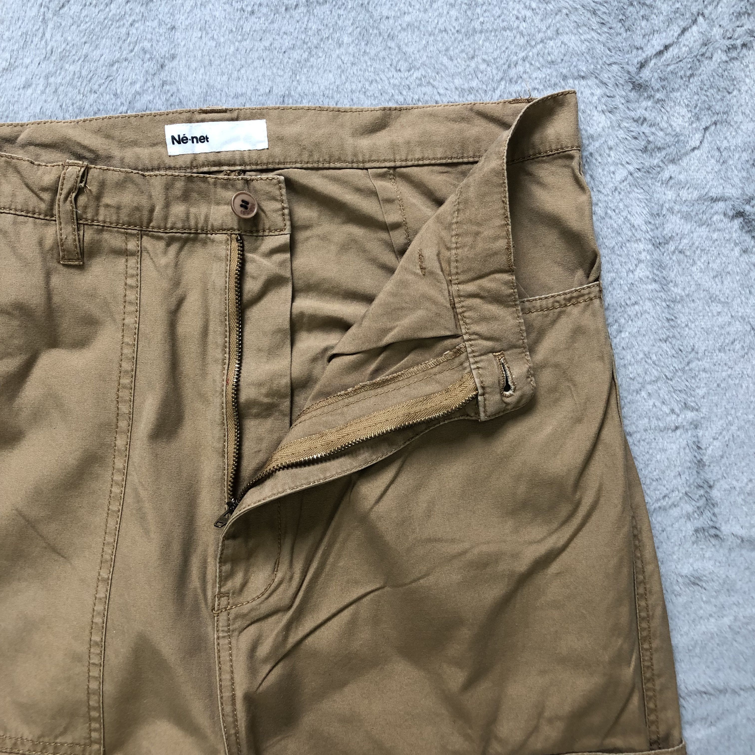 Issey Miyake NE-NET 5 POCKET CARGO PANTS NICE DESIGN #6927-97 Size US 31 - 6 Thumbnail