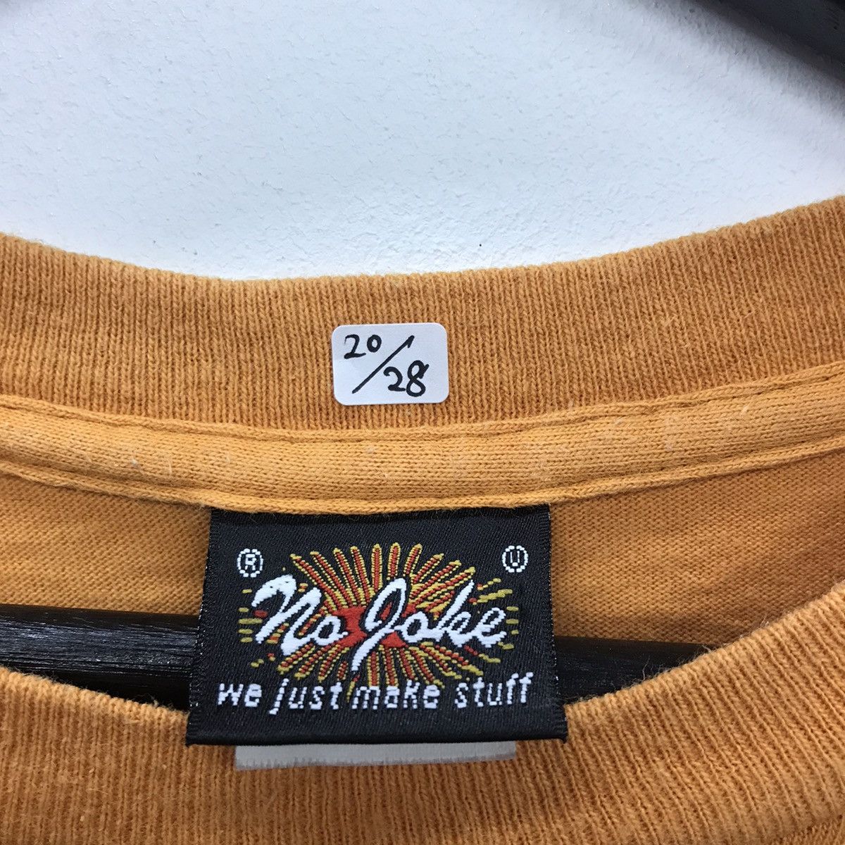Vintage Rare!! Vintage No Joke Skate Tee Size US L / EU 52-54 / 3 - 10 Thumbnail