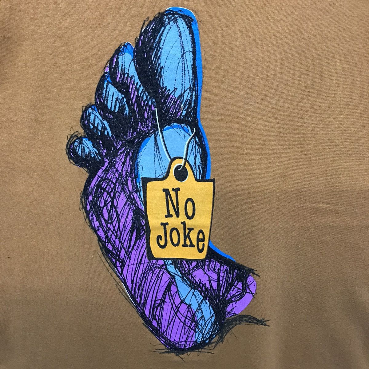 Vintage Rare!! Vintage No Joke Skate Tee Size US L / EU 52-54 / 3 - 4 Thumbnail
