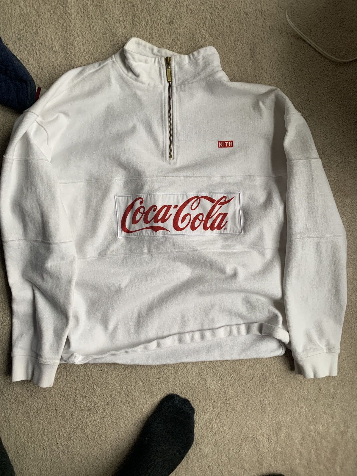 Kith Coca Cola Quarter Zip