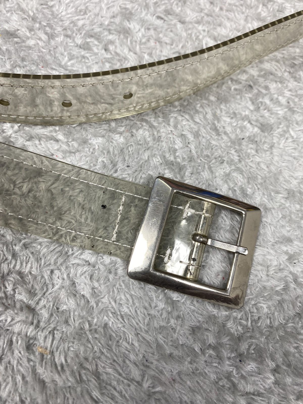 Yohji Yamamoto Yohji Yamamoto Transparent Belt Size 30 - 7 Thumbnail