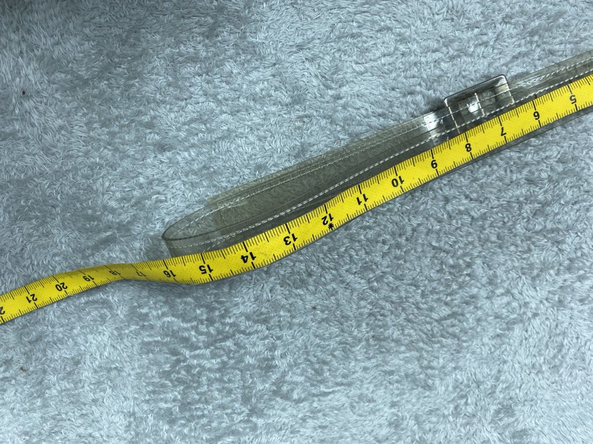 Yohji Yamamoto Yohji Yamamoto Transparent Belt Size 30 - 10 Thumbnail