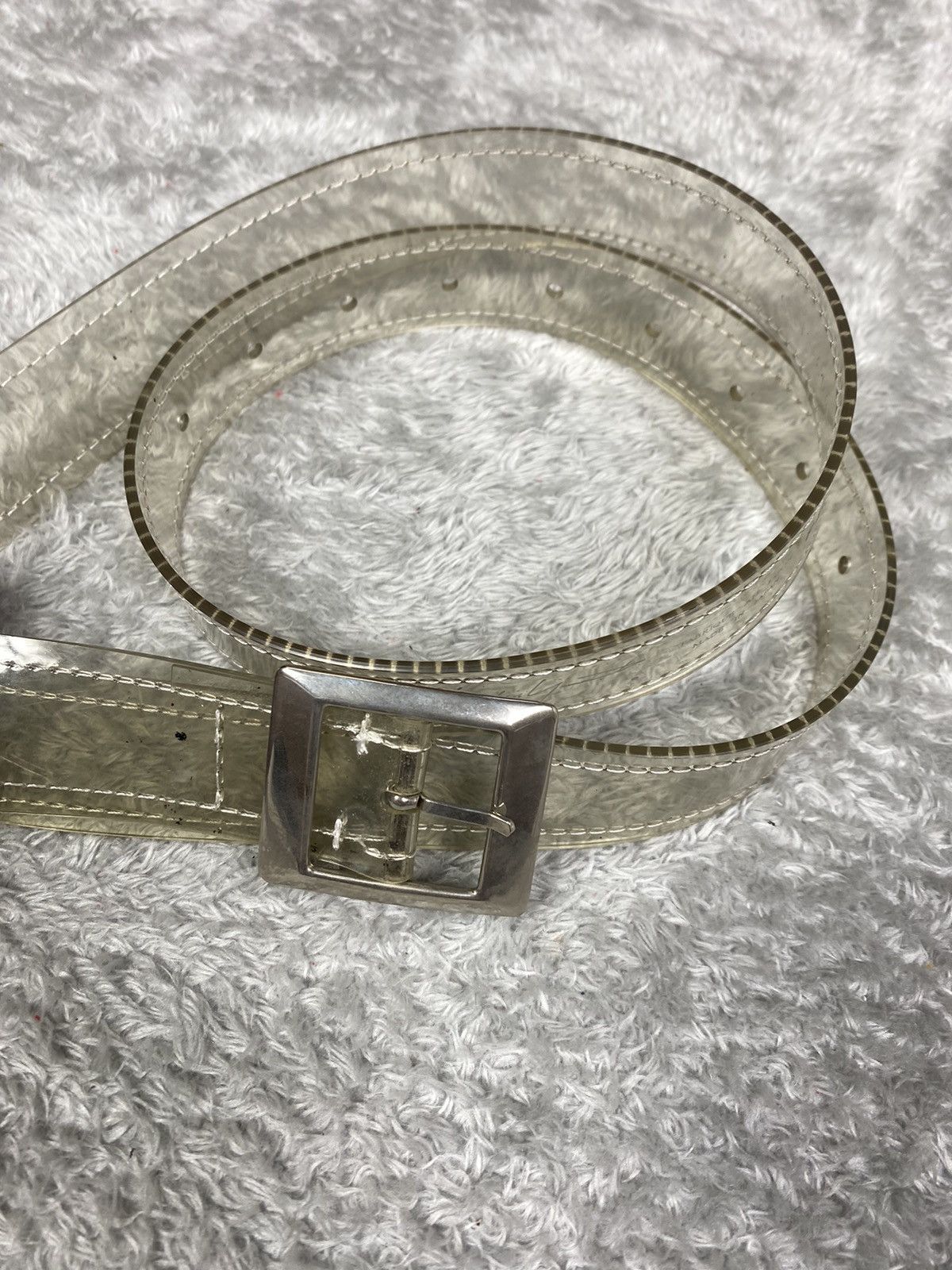 Yohji Yamamoto Yohji Yamamoto Transparent Belt Size 30 - 2 Thumbnail