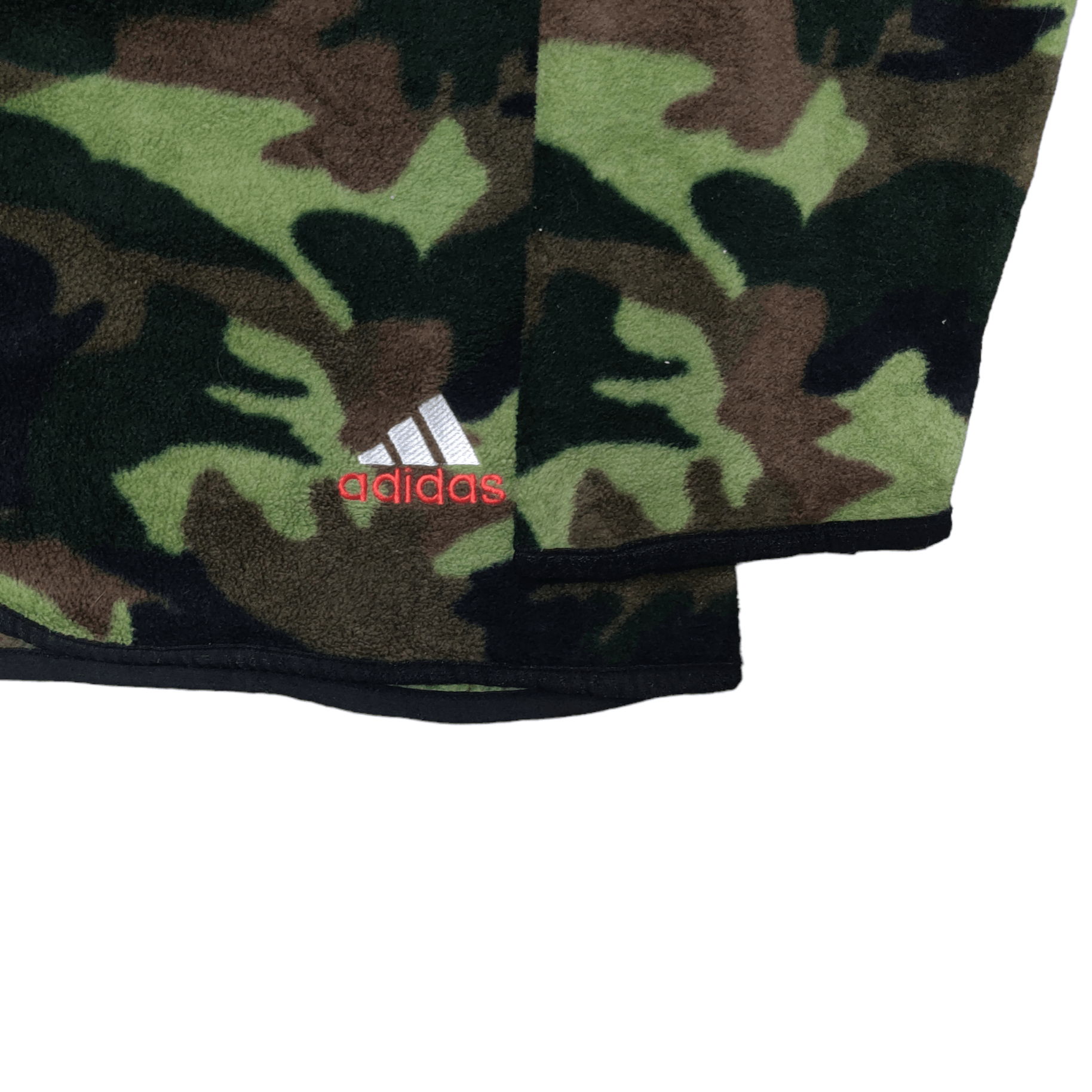 Adidas Vintage Adidas Fleece Camouflage Single Pocket Zip Up Size US M / EU 48-50 / 2 - 3 Thumbnail