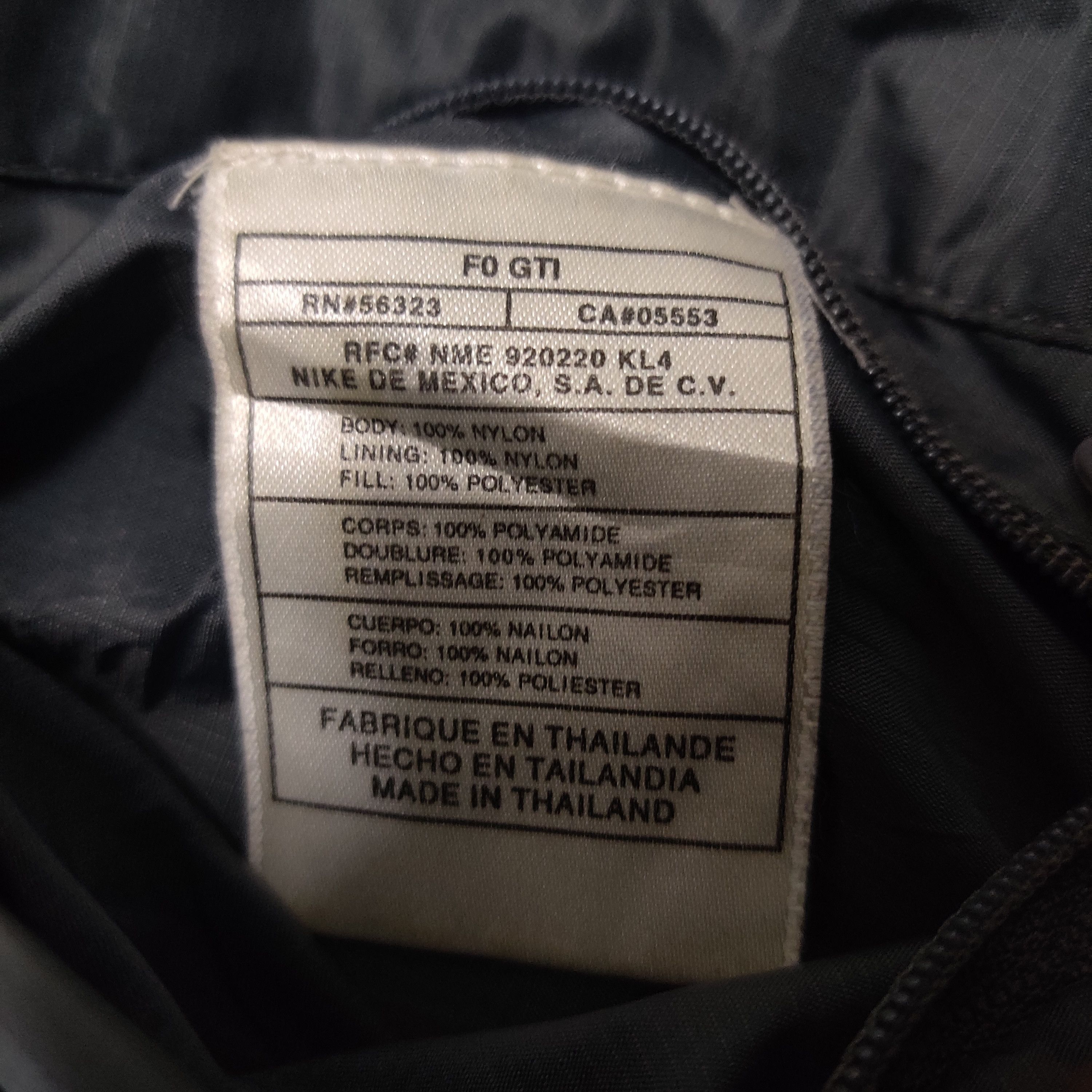 Nike Vintage 90's Nike Swoosh Puffer Down Vest Reversible Size US XL / EU 56 / 4 - 11 Thumbnail