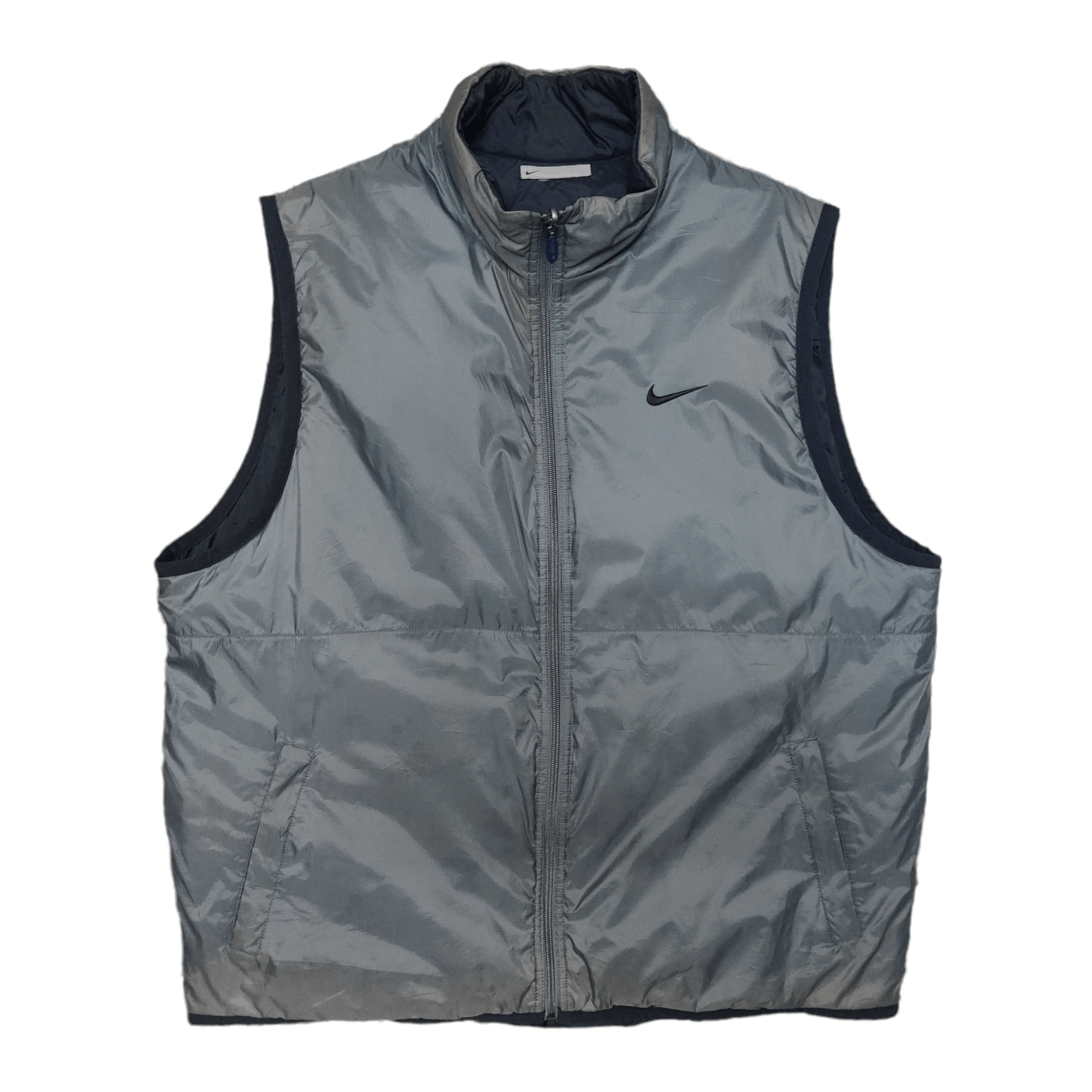Nike Vintage 90's Nike Swoosh Puffer Down Vest Reversible Size US XL / EU 56 / 4 - 7 Thumbnail