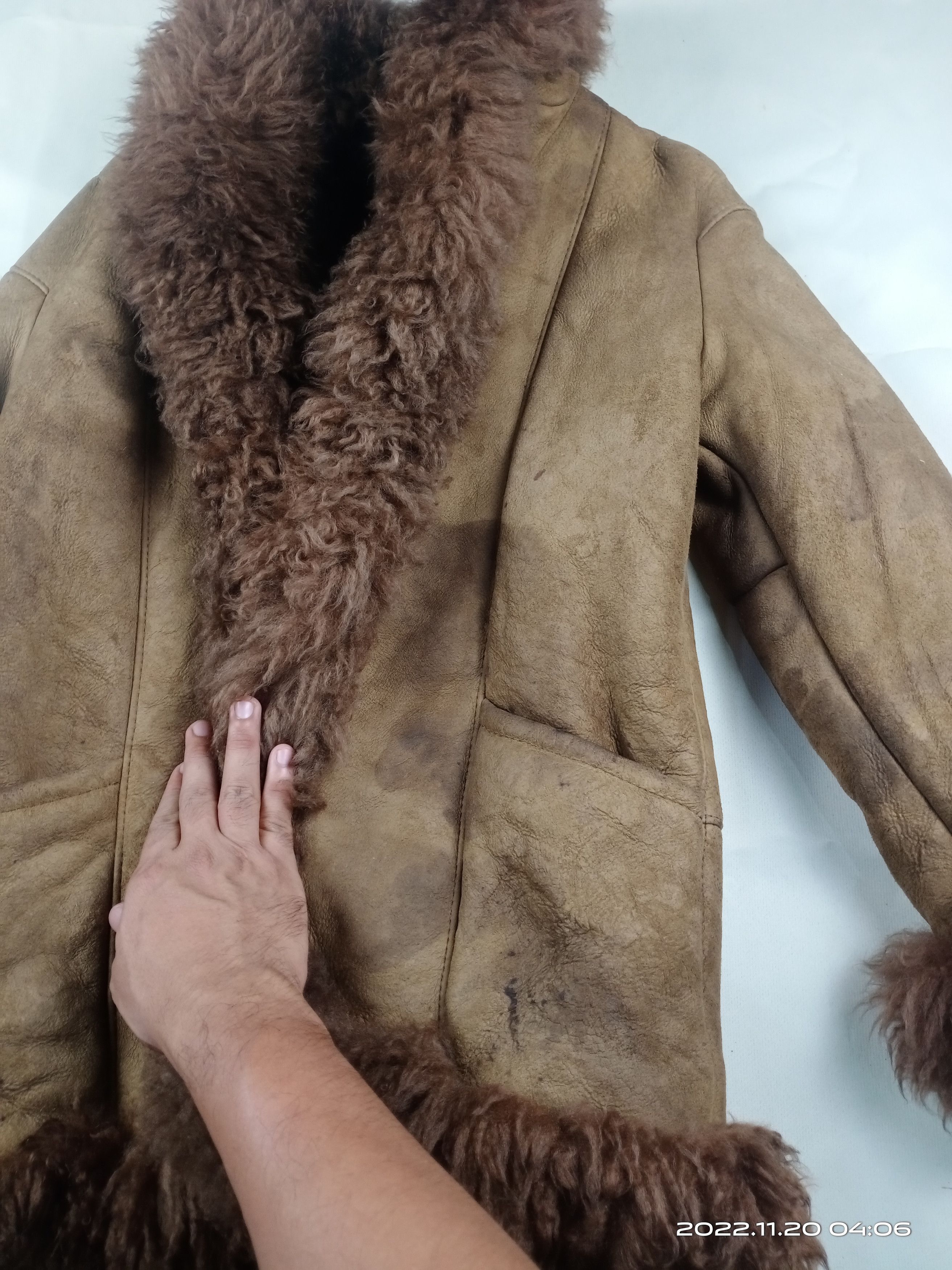 Japanese Brand 💥RARE💥Vintage Unbrand Faux&Fur Leather Coat Jacket Size US M / EU 48-50 / 2 - 5 Thumbnail